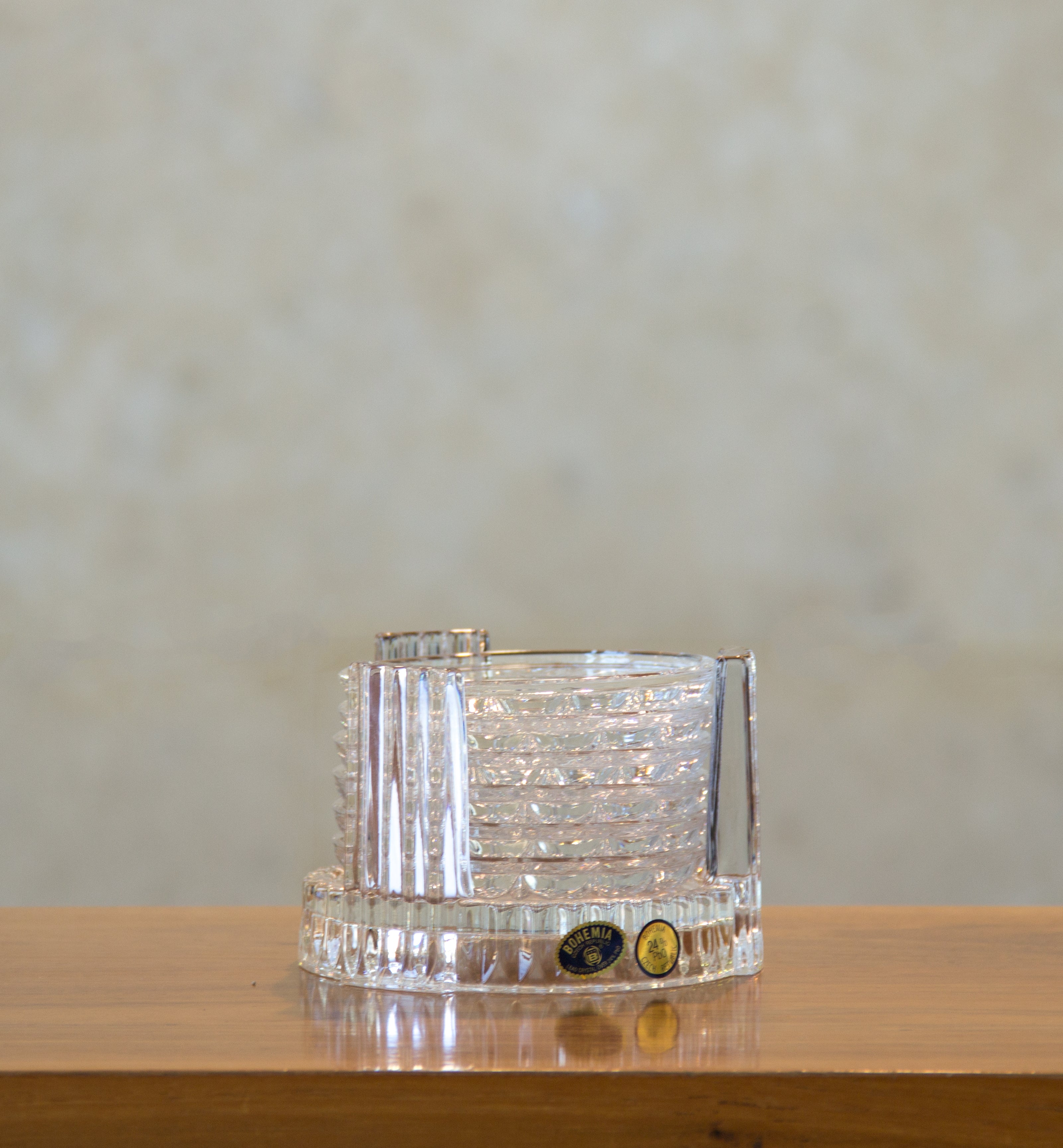 Bohemia Crystal Coasters