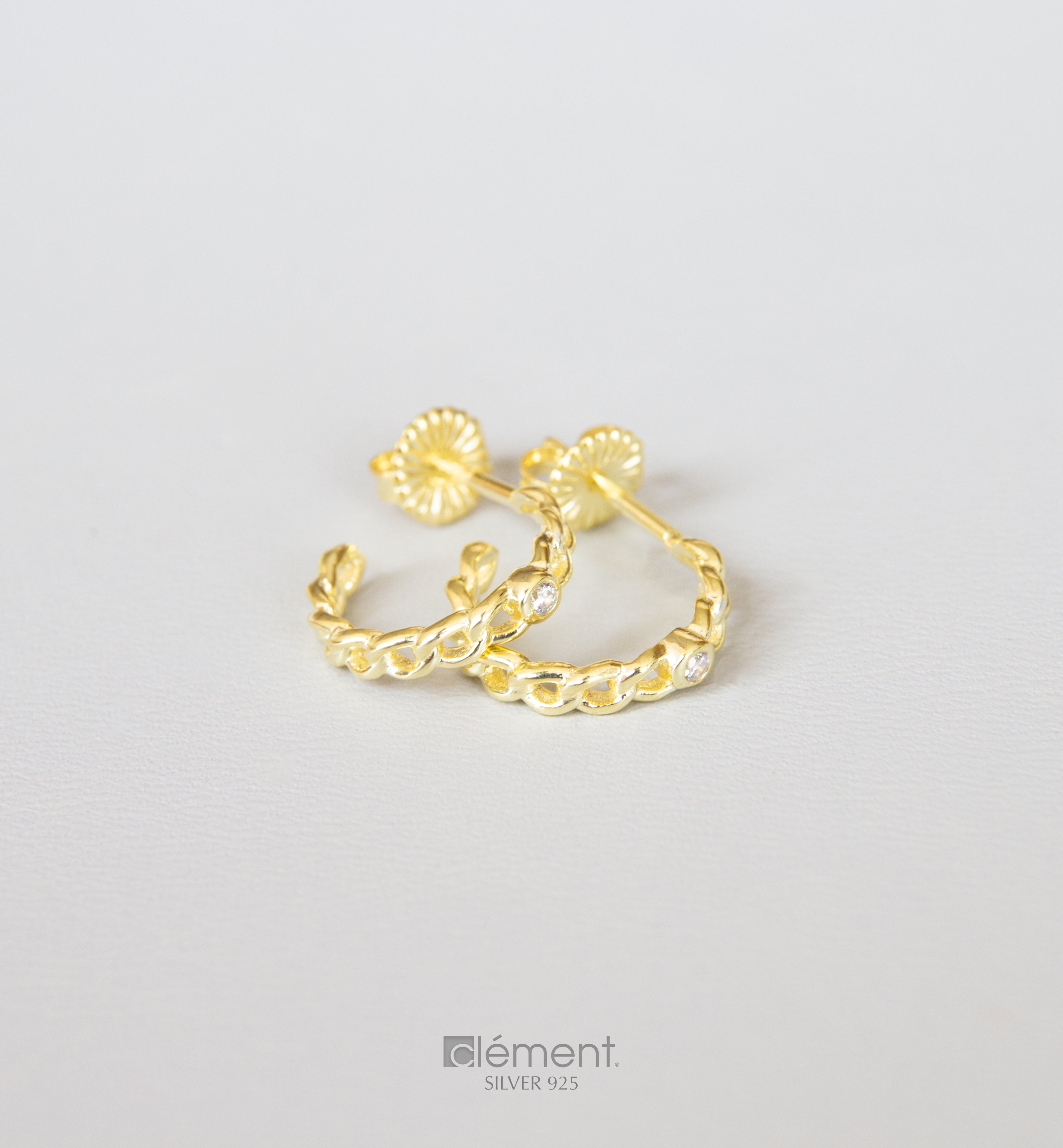 Silver 925 Hoop Earrings