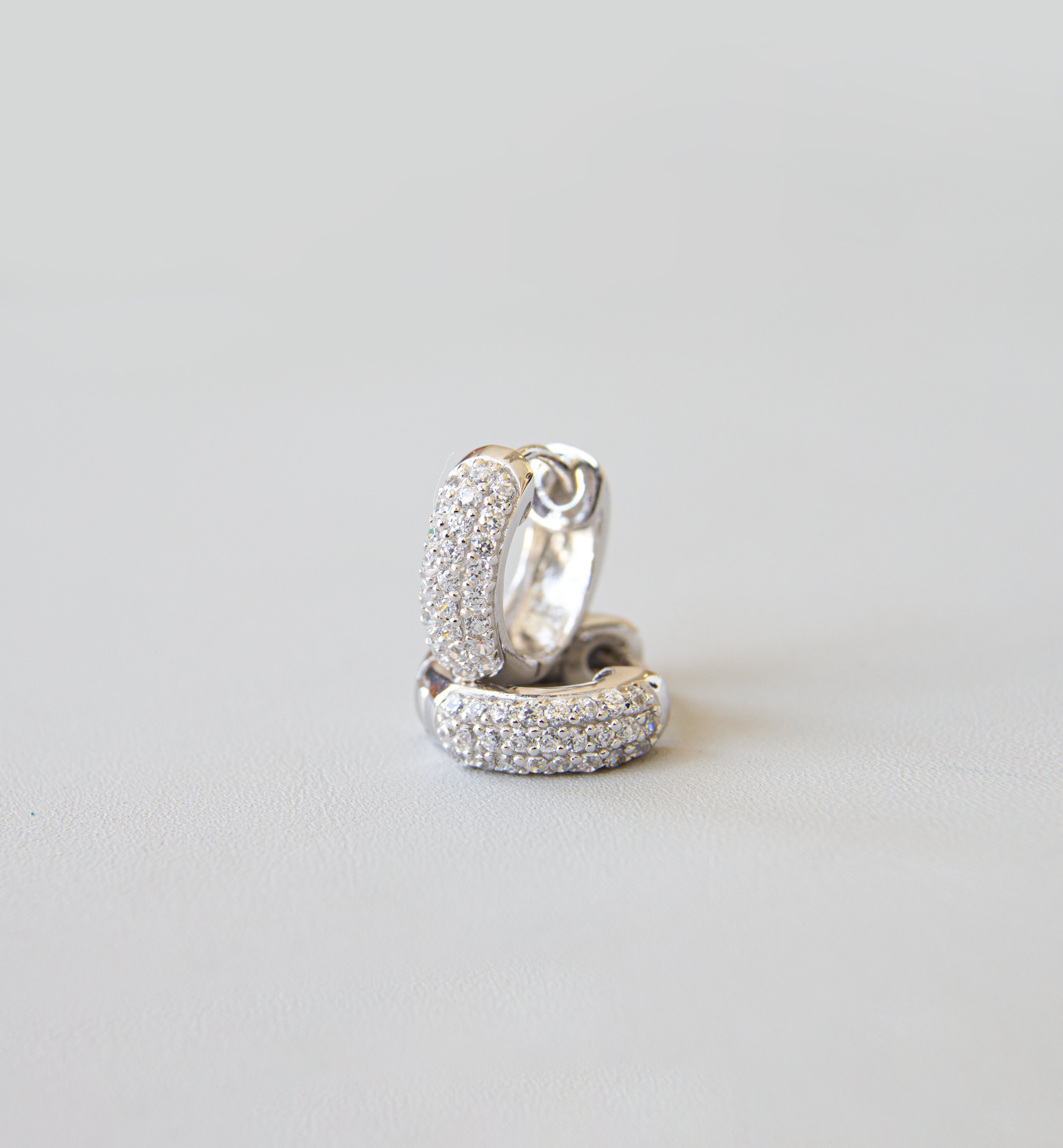 Silver 925 Hoop Earrings
