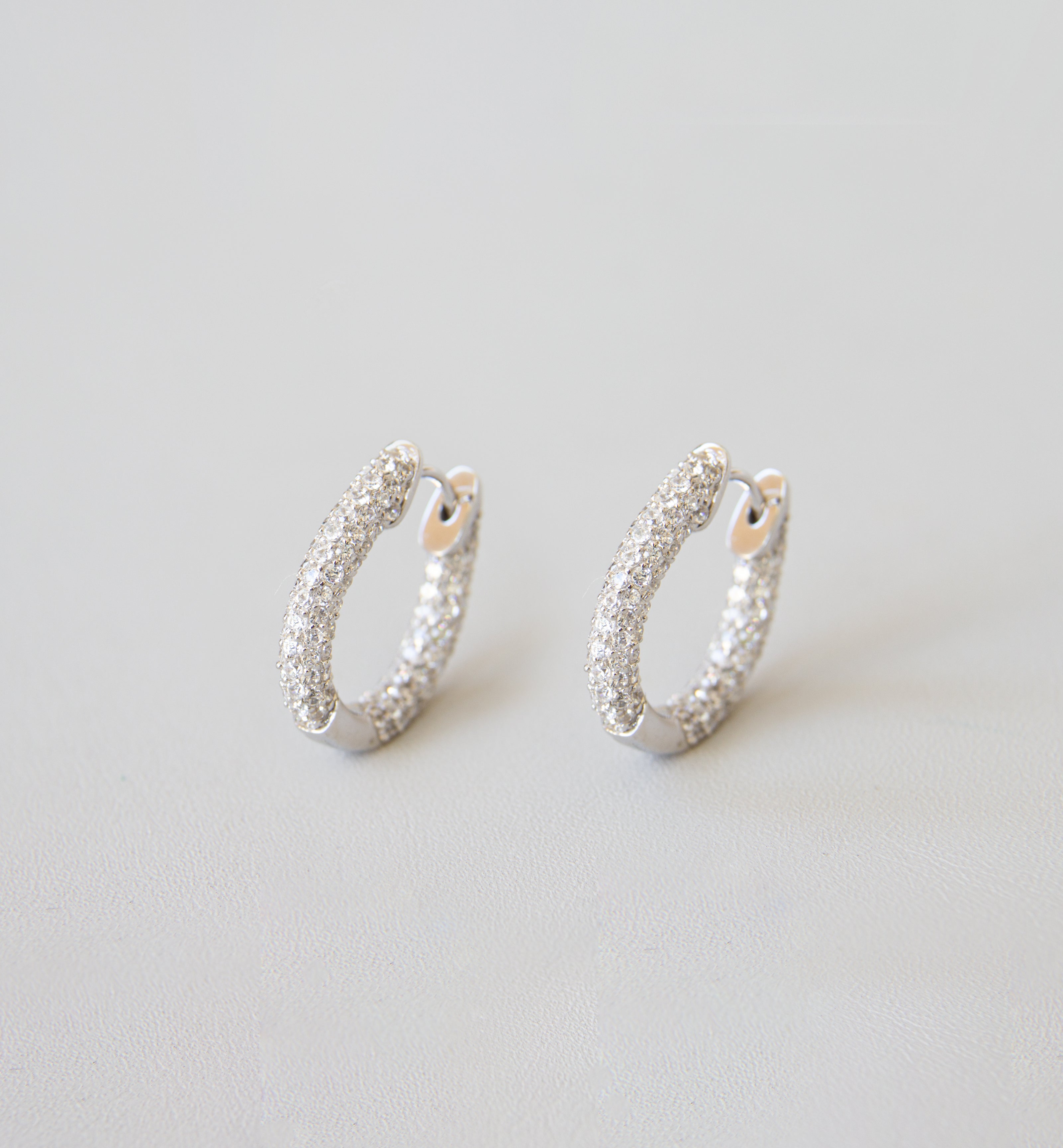 Silver 925 Hoop Earrings