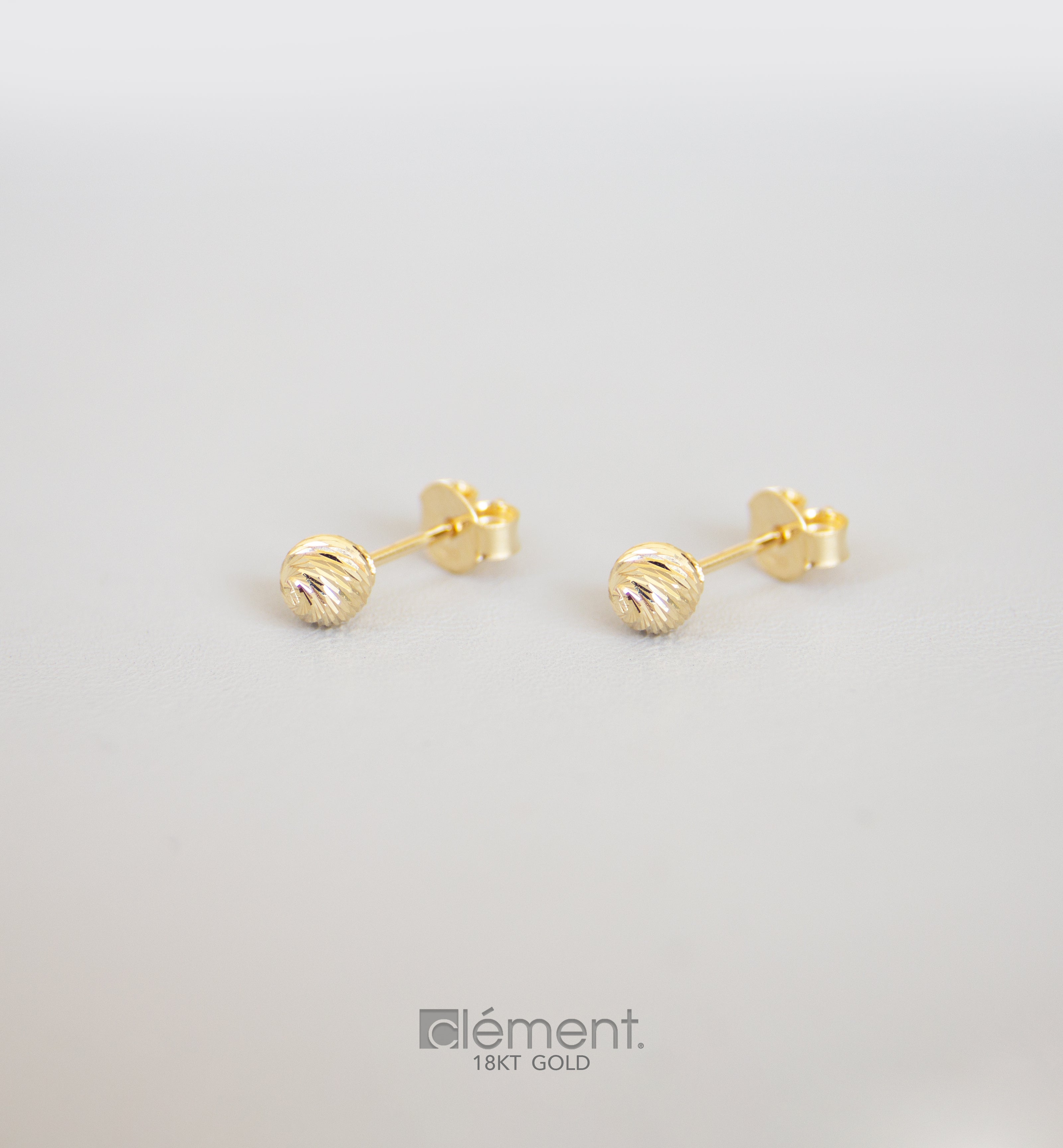 18ct Yellow Gold Earrings
