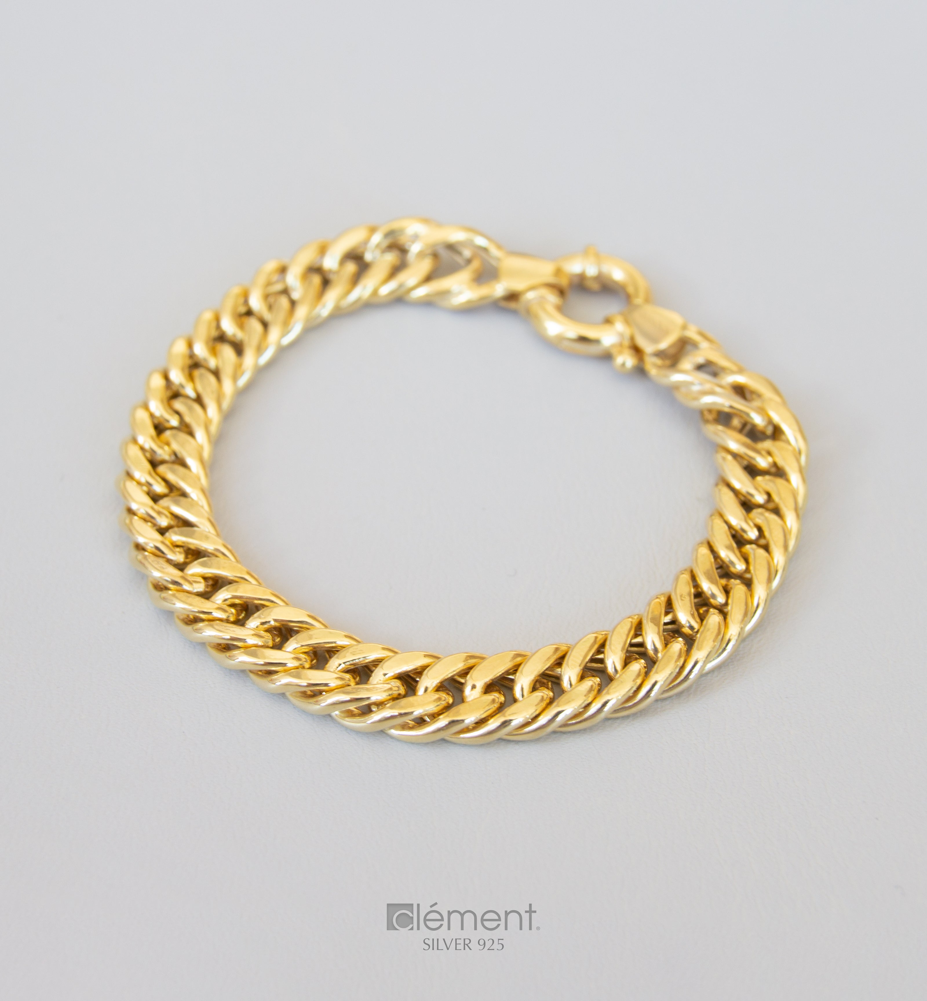 Silver 925 Cuban Style Bracelet