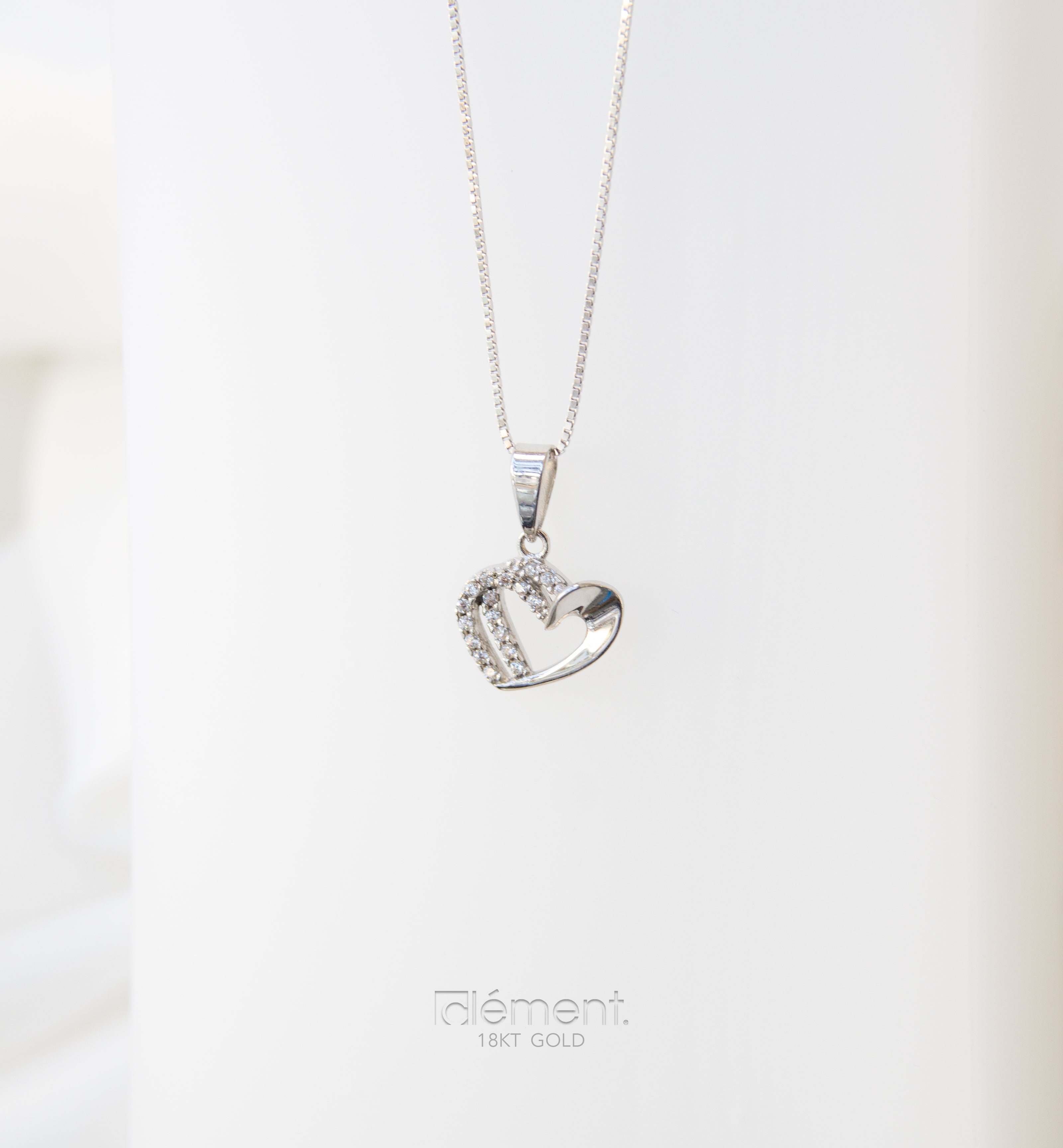 18ct Gold Heart Pendant
