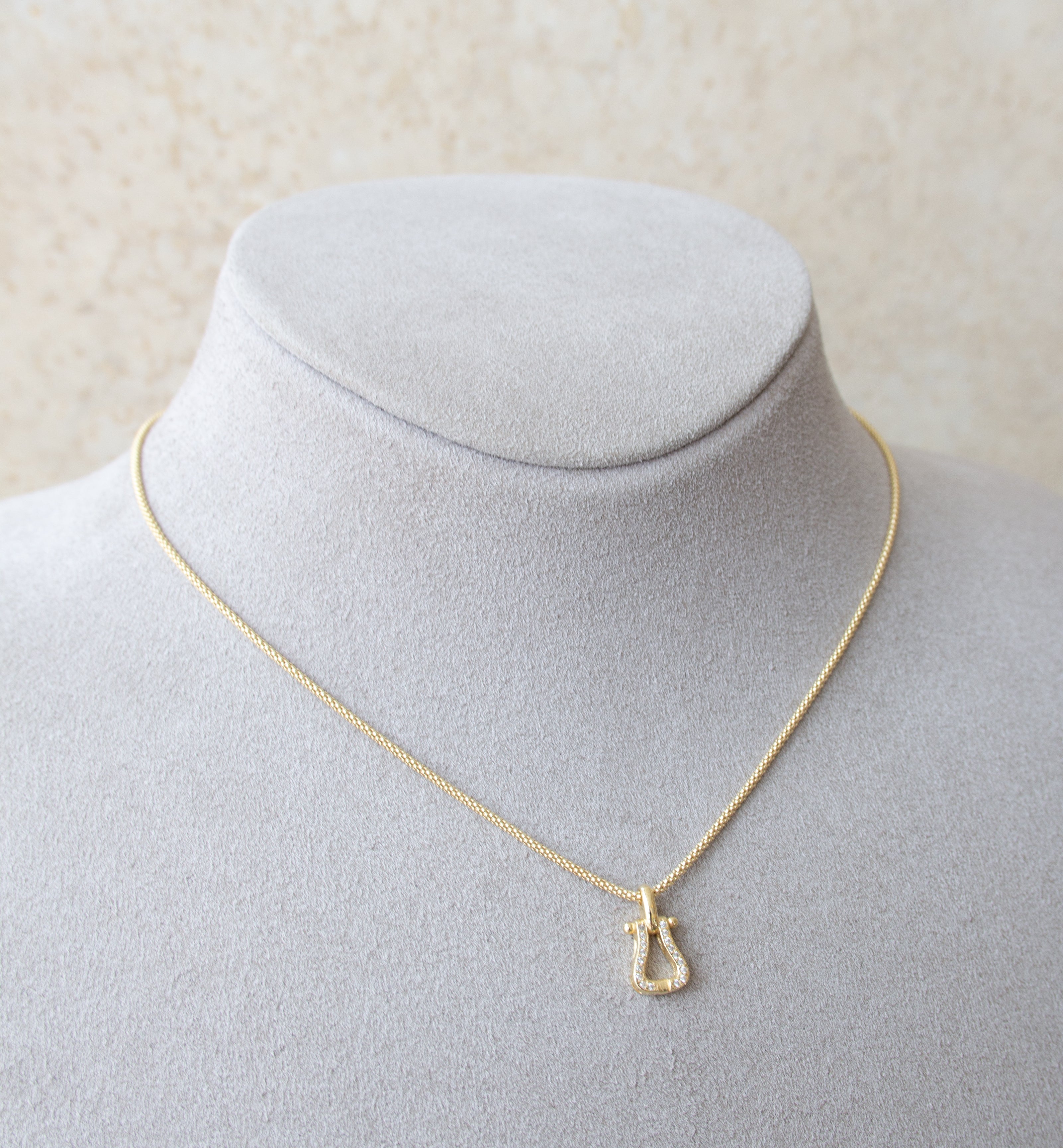 Silver 925 Link Pendant Necklace