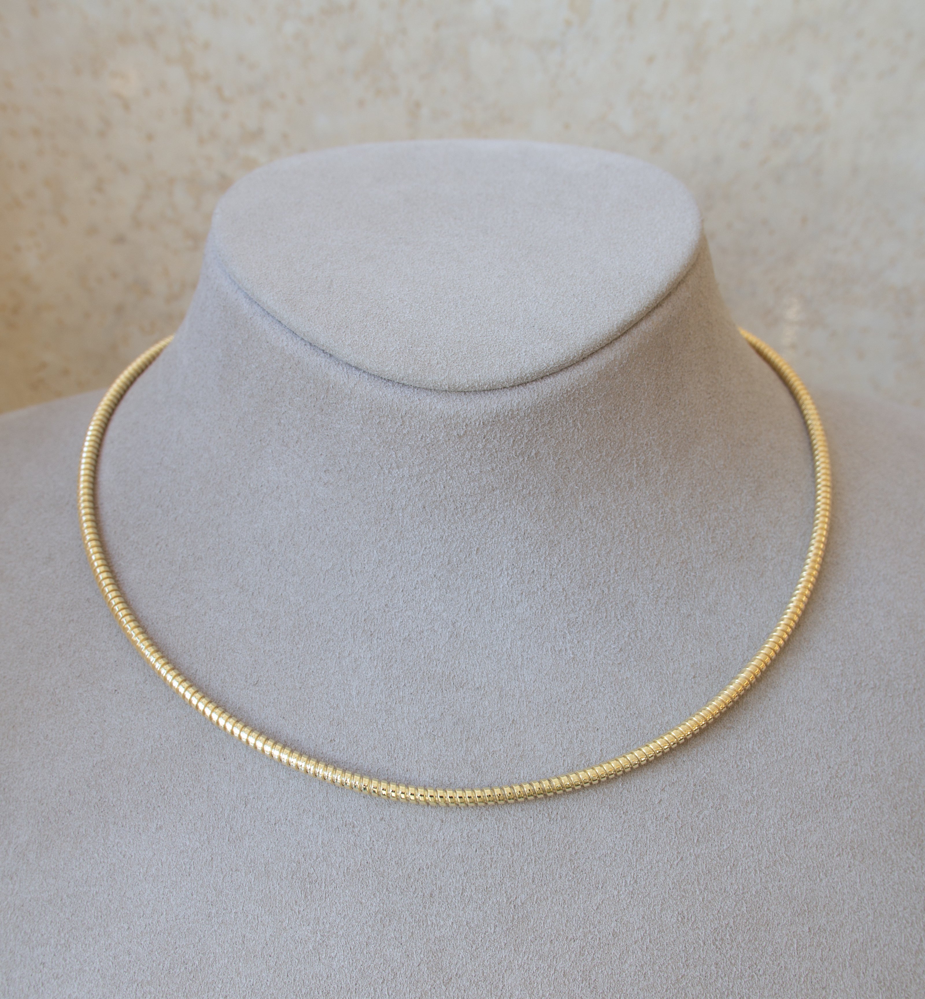Silver 925 Tubogas Style Necklace