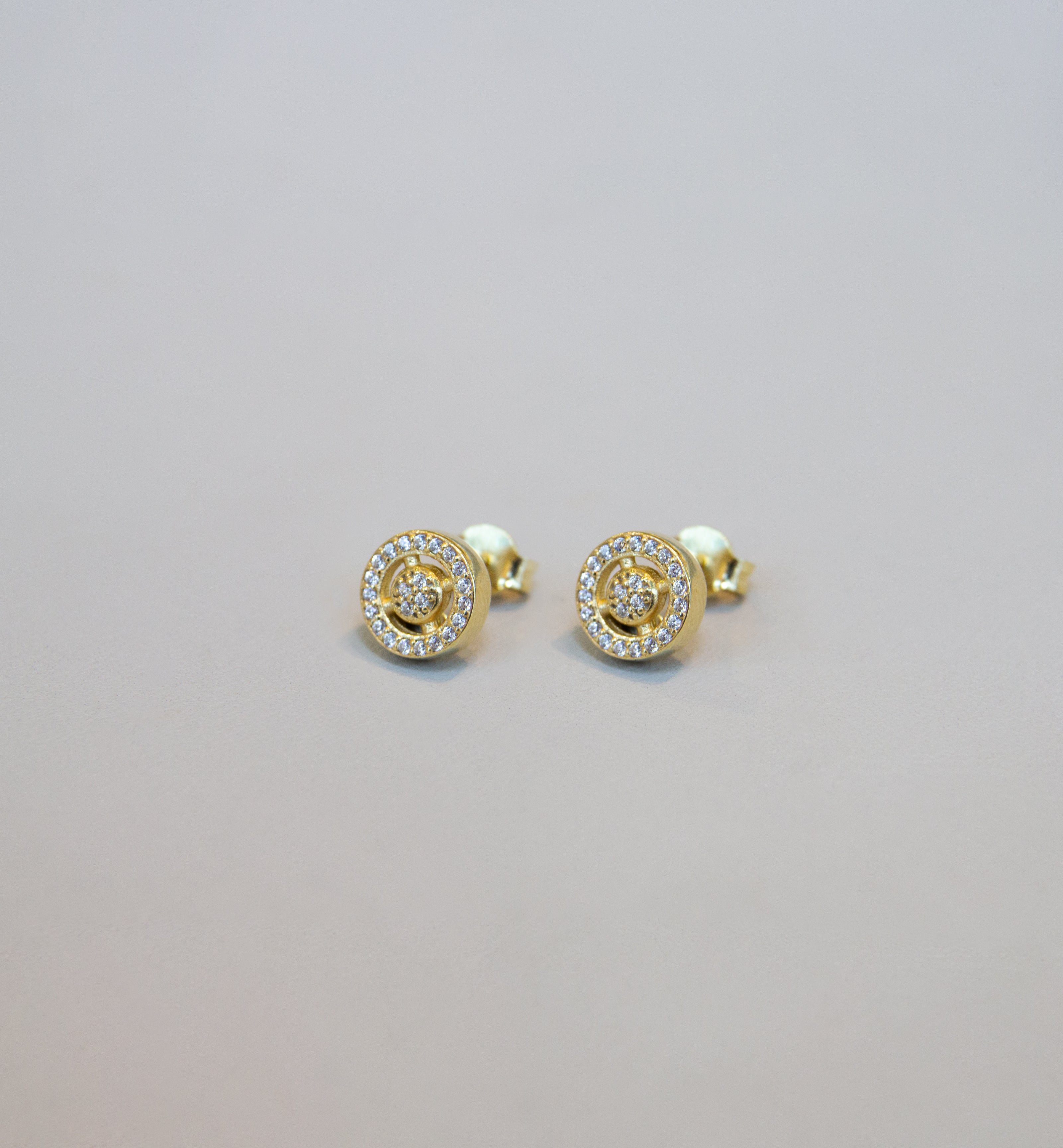 Silver 925 Round Earrings