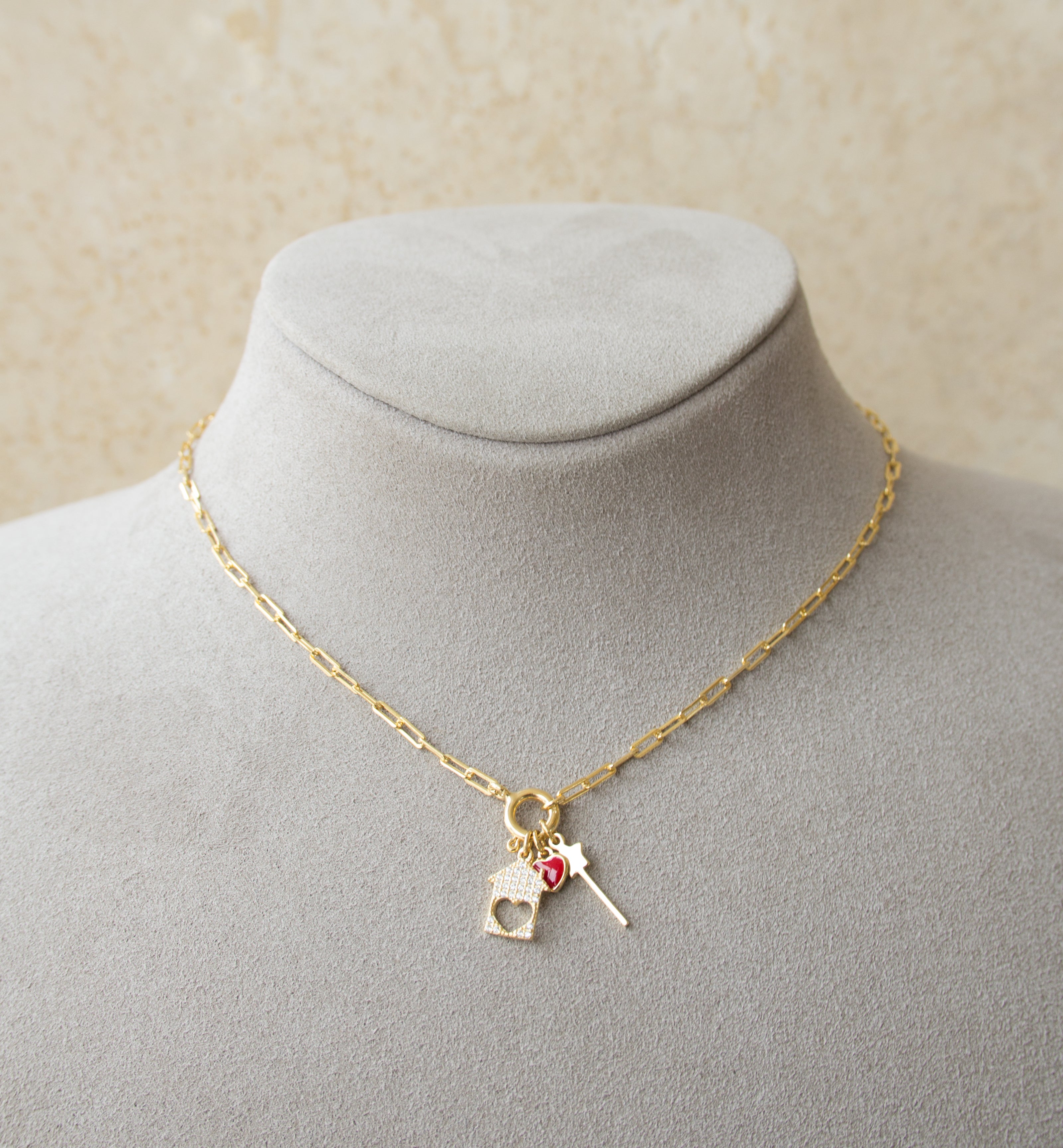 Silver 925 Charm Necklace