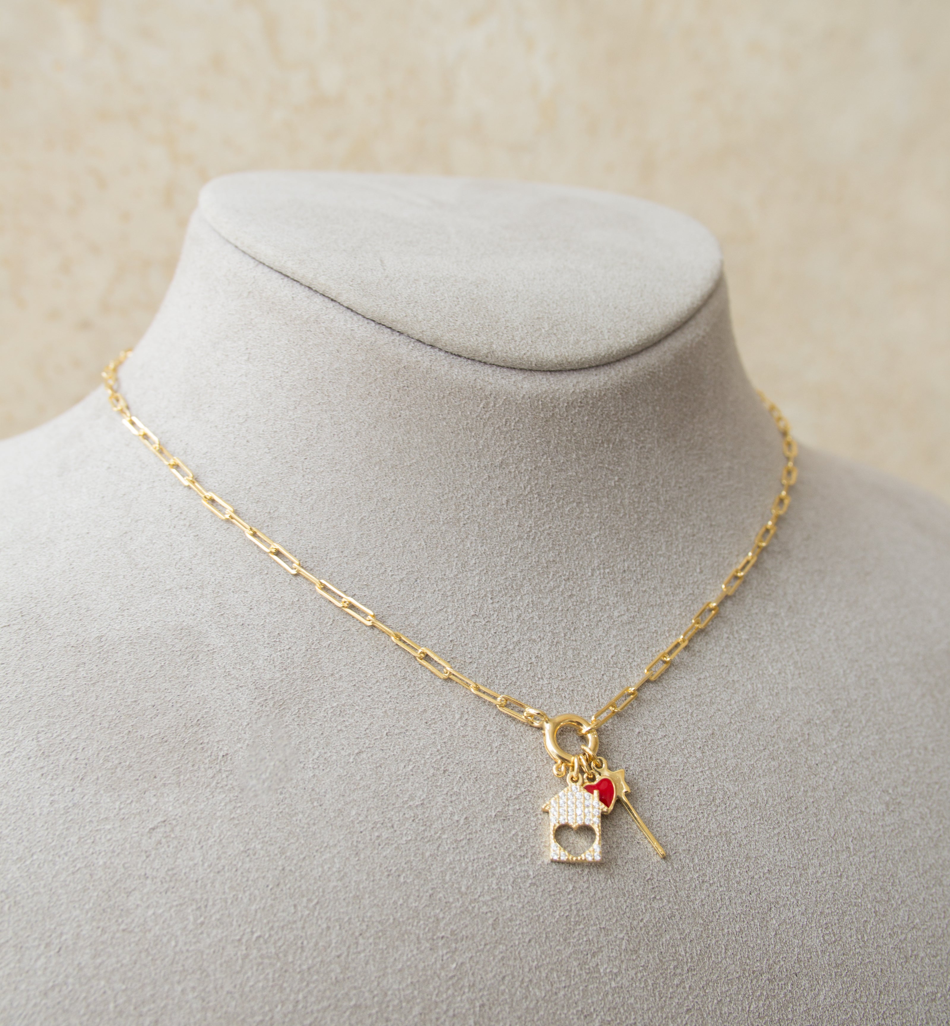 Silver 925 Charm Necklace