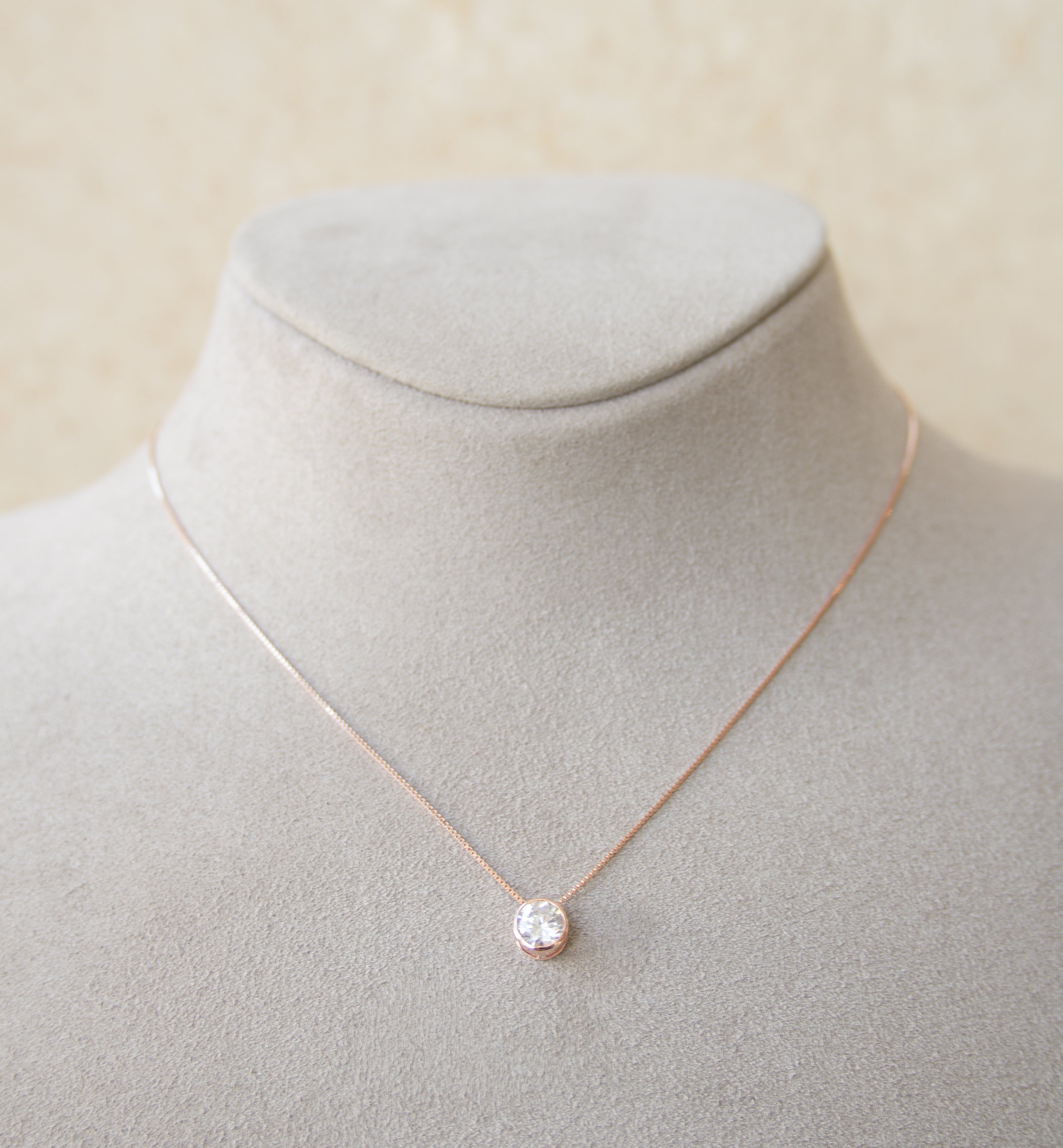 Silver 925 Necklace with Cubic Zircon Stone