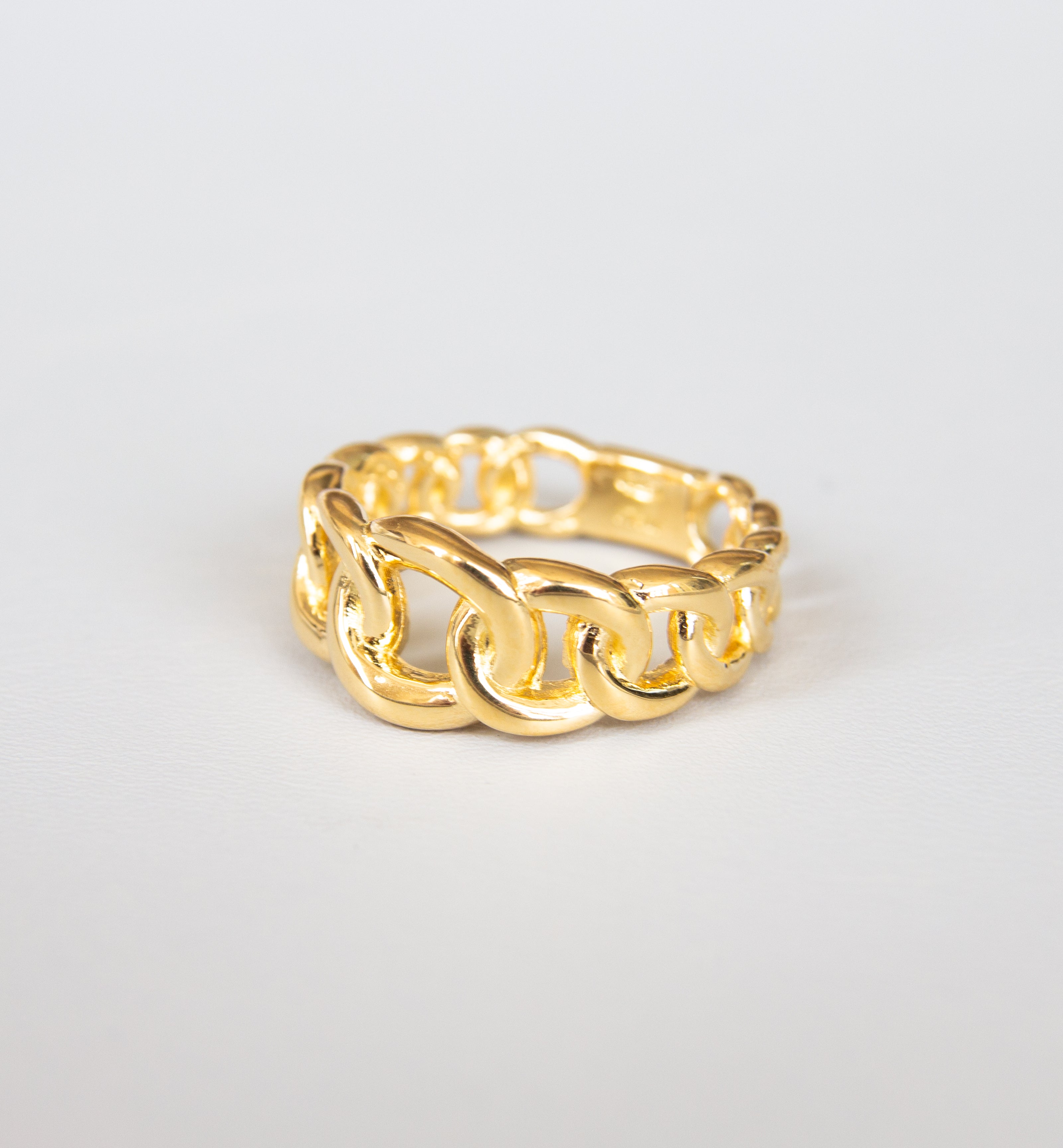 Silver 925 Cuban Style Ring