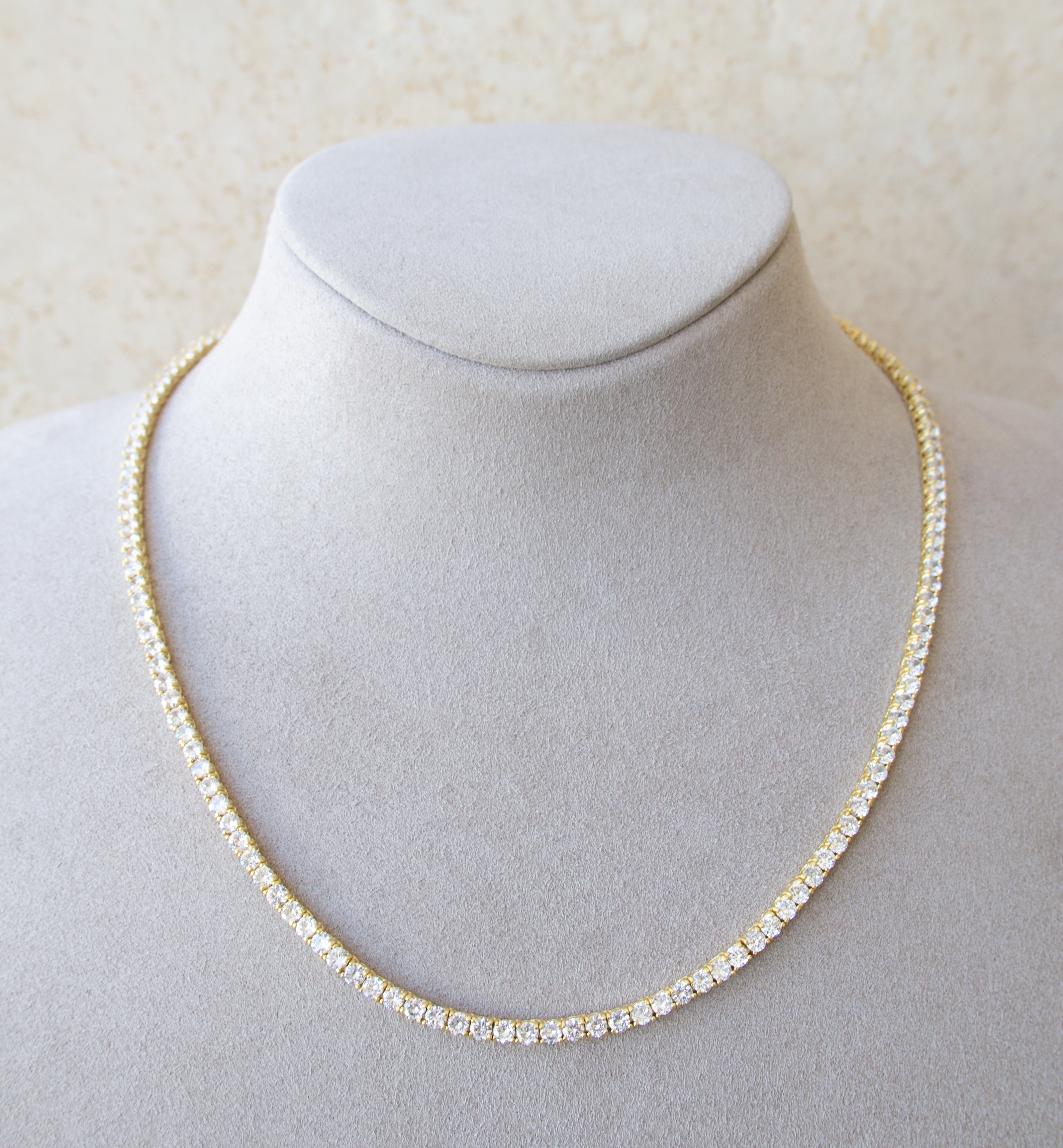 Silver 925 Tennis Necklace