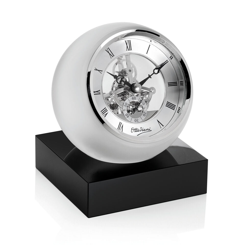 Ottaviani Crystal Table Clock