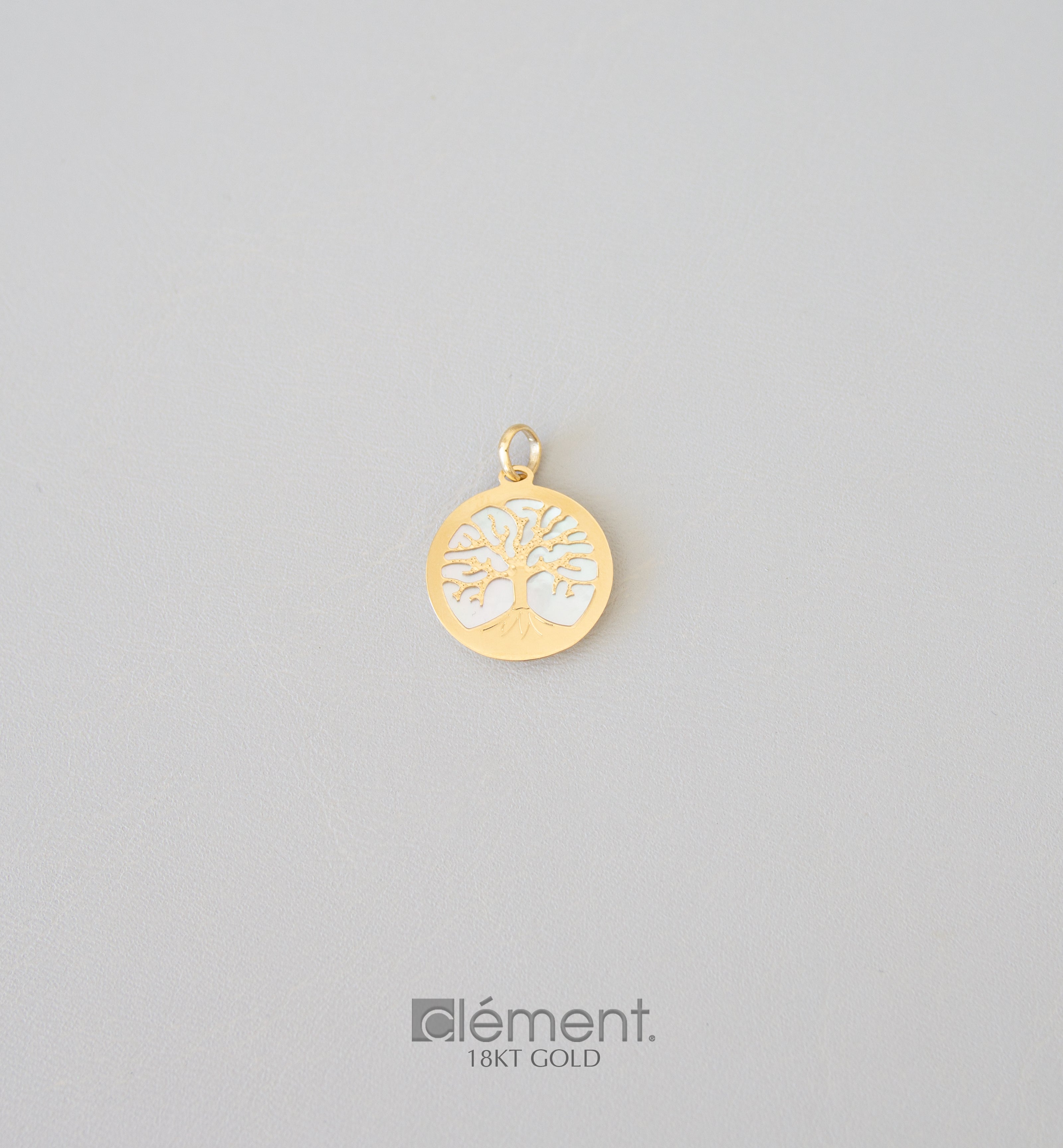 18ct Yellow Gold Double Sided Pendant