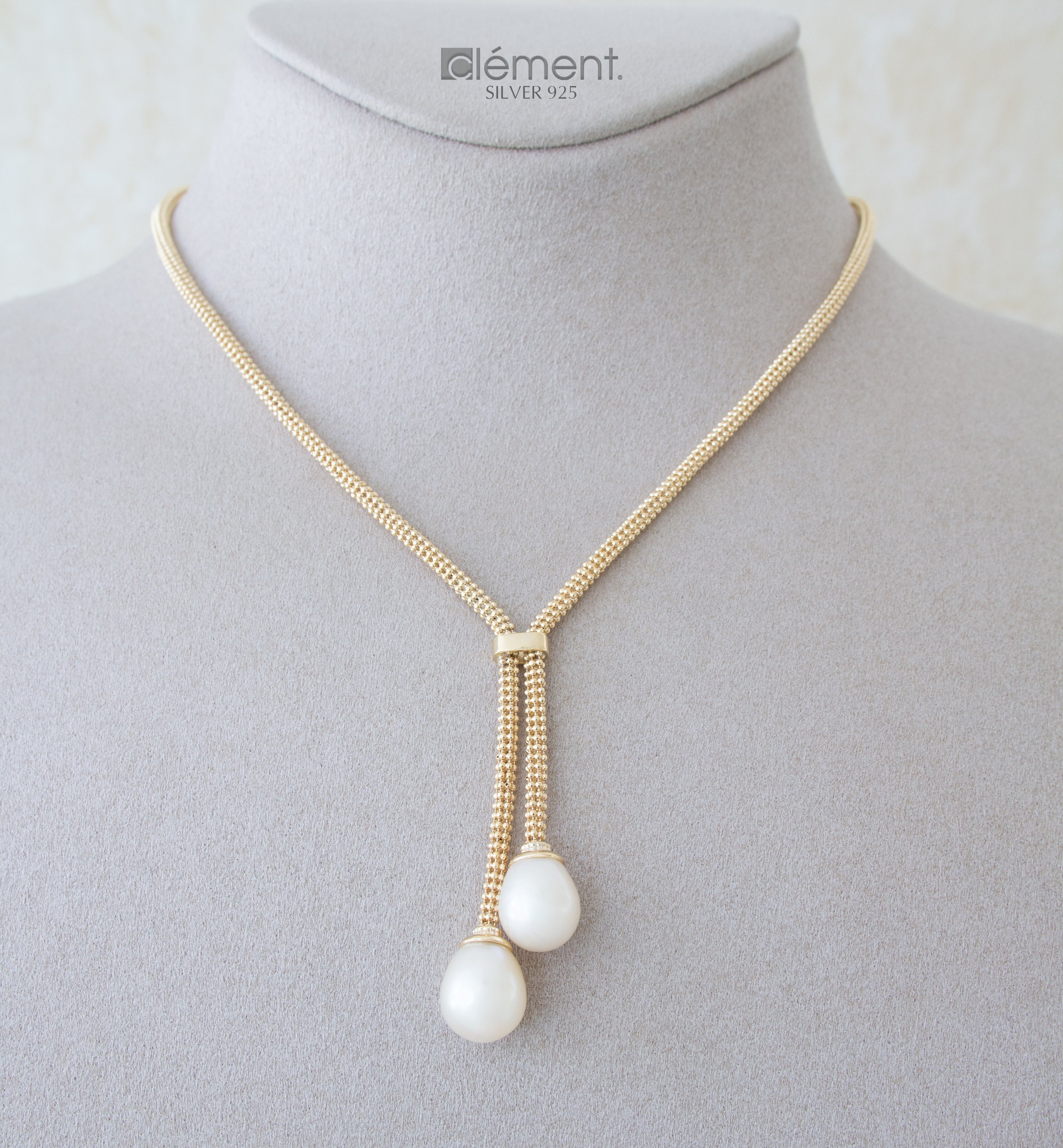 Silver 925 Necklace with FW Cultured Pearls
