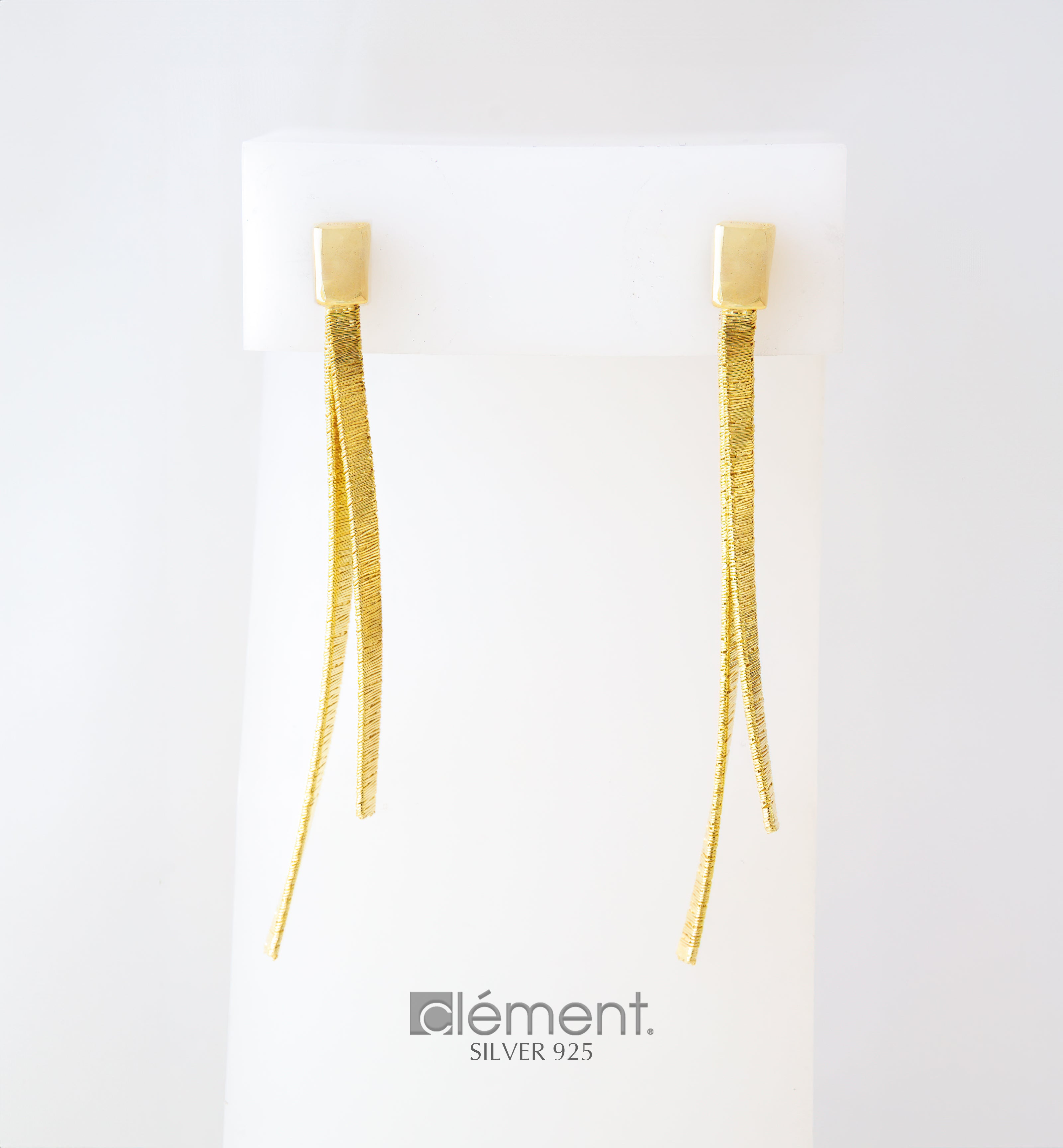 Silver 925 Twist Design Earrings