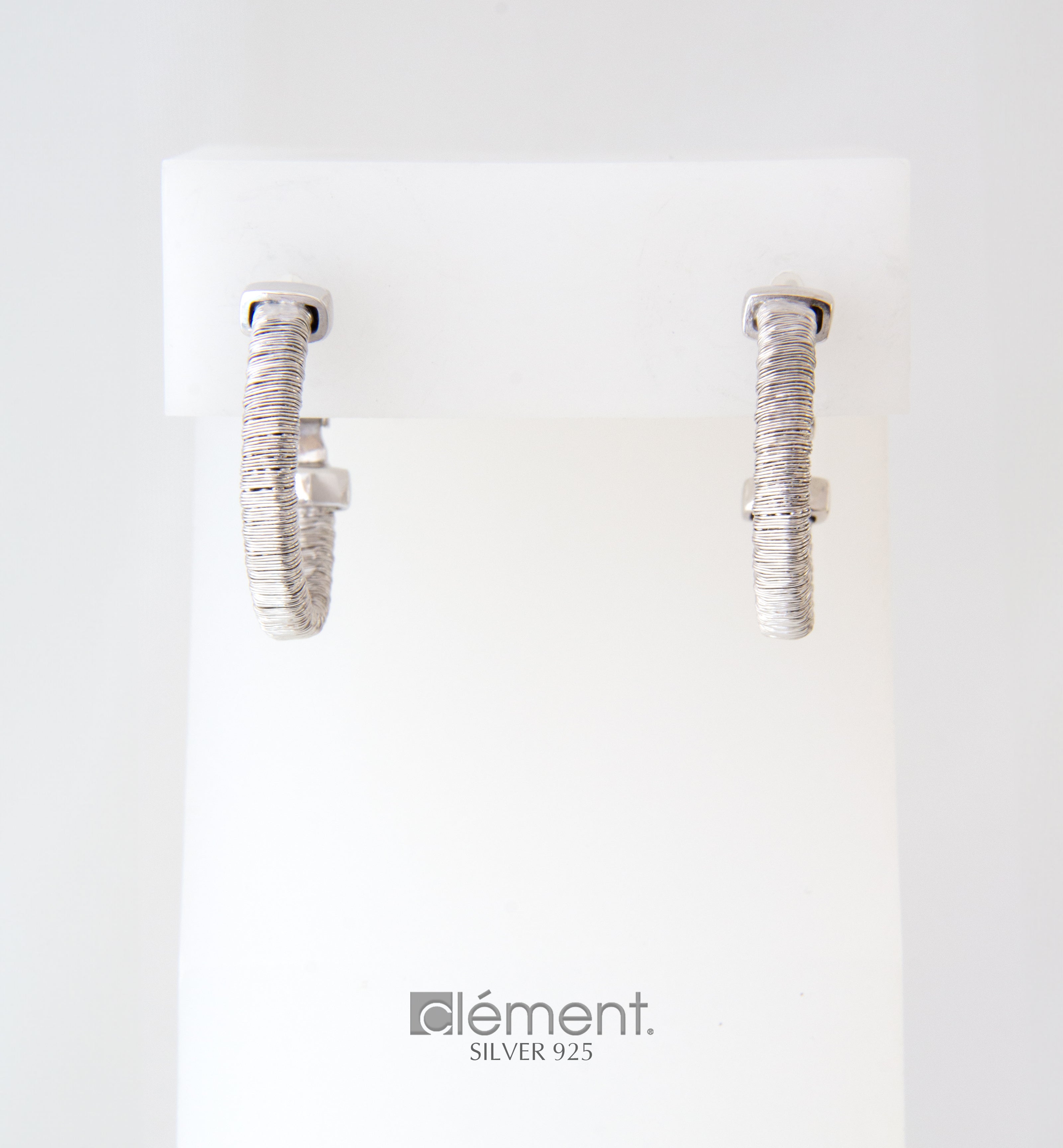 Silver 925 Hoop Earrings