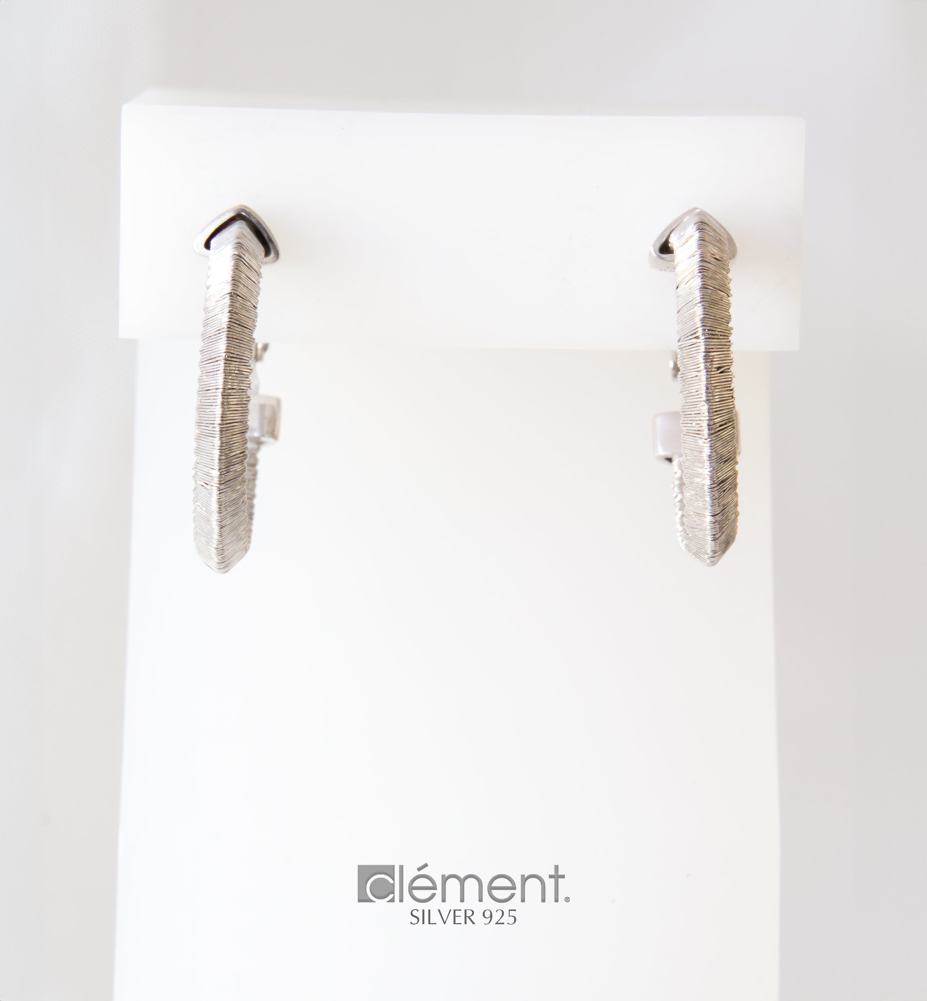 Silver 925 Hoop Earrings