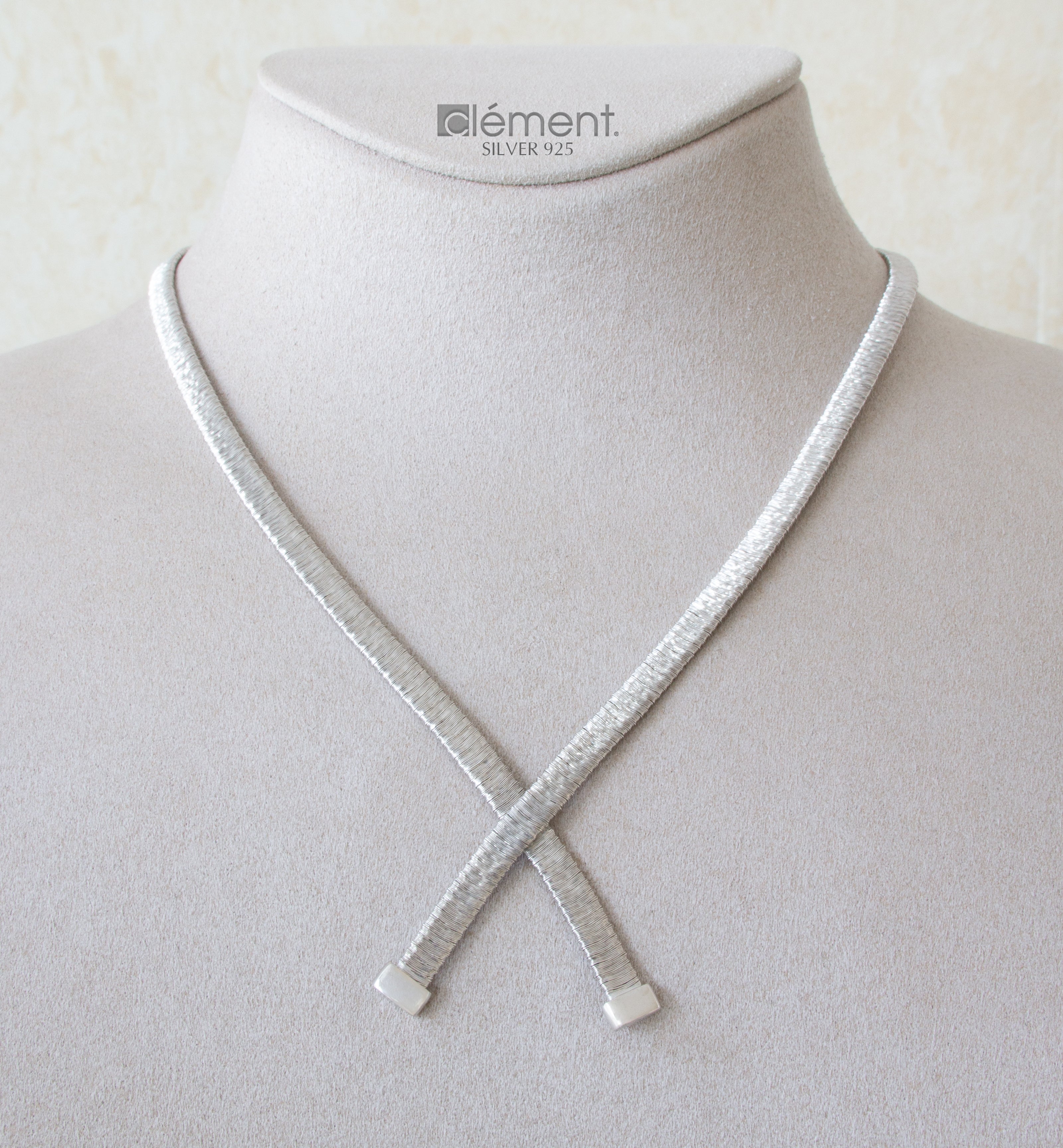 Silver 925 Flat Necklace