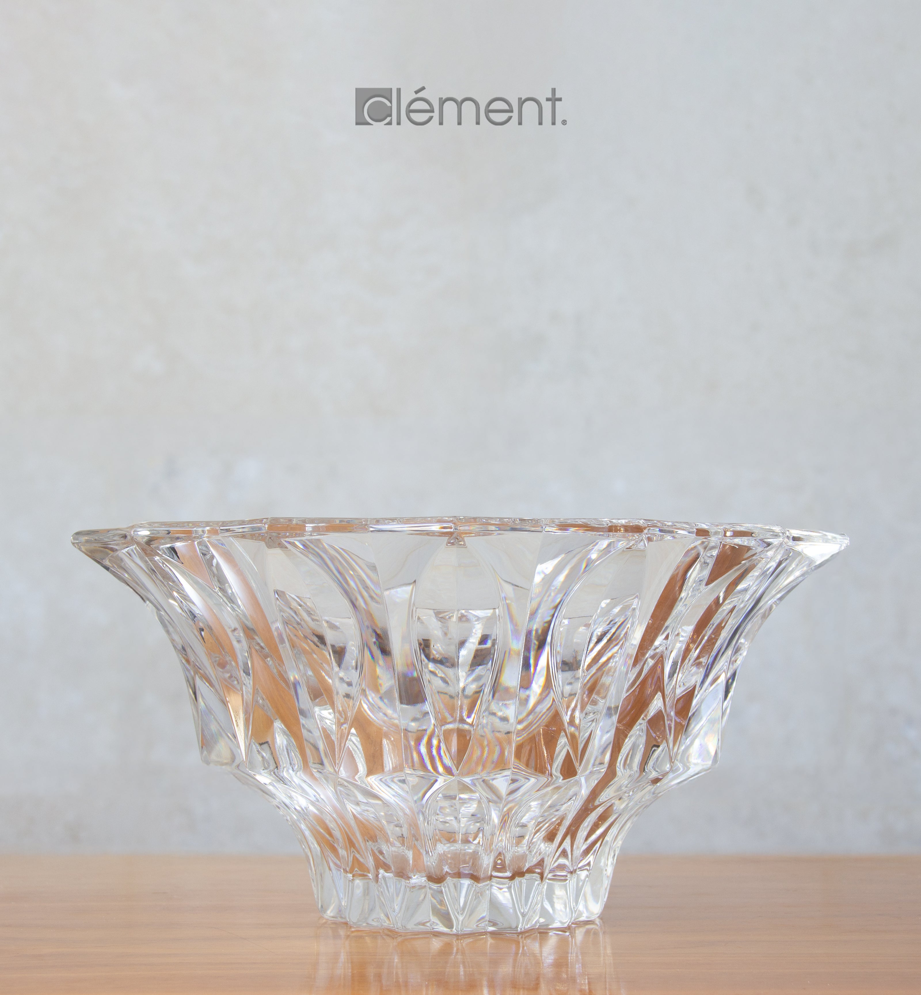 Bohemia Plantica Crystal Bowl