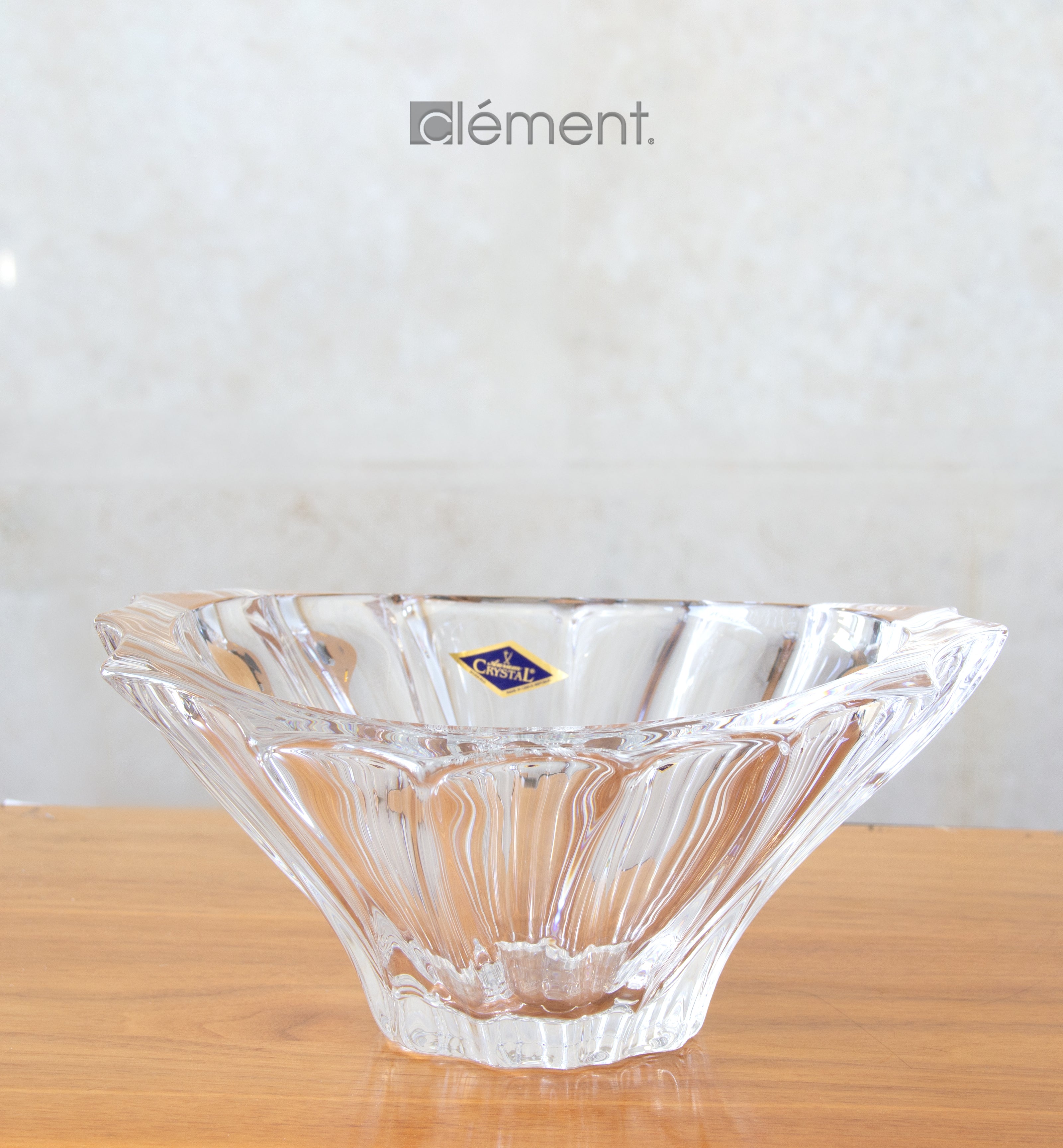 Bohemia Plantica Crystal Bowl