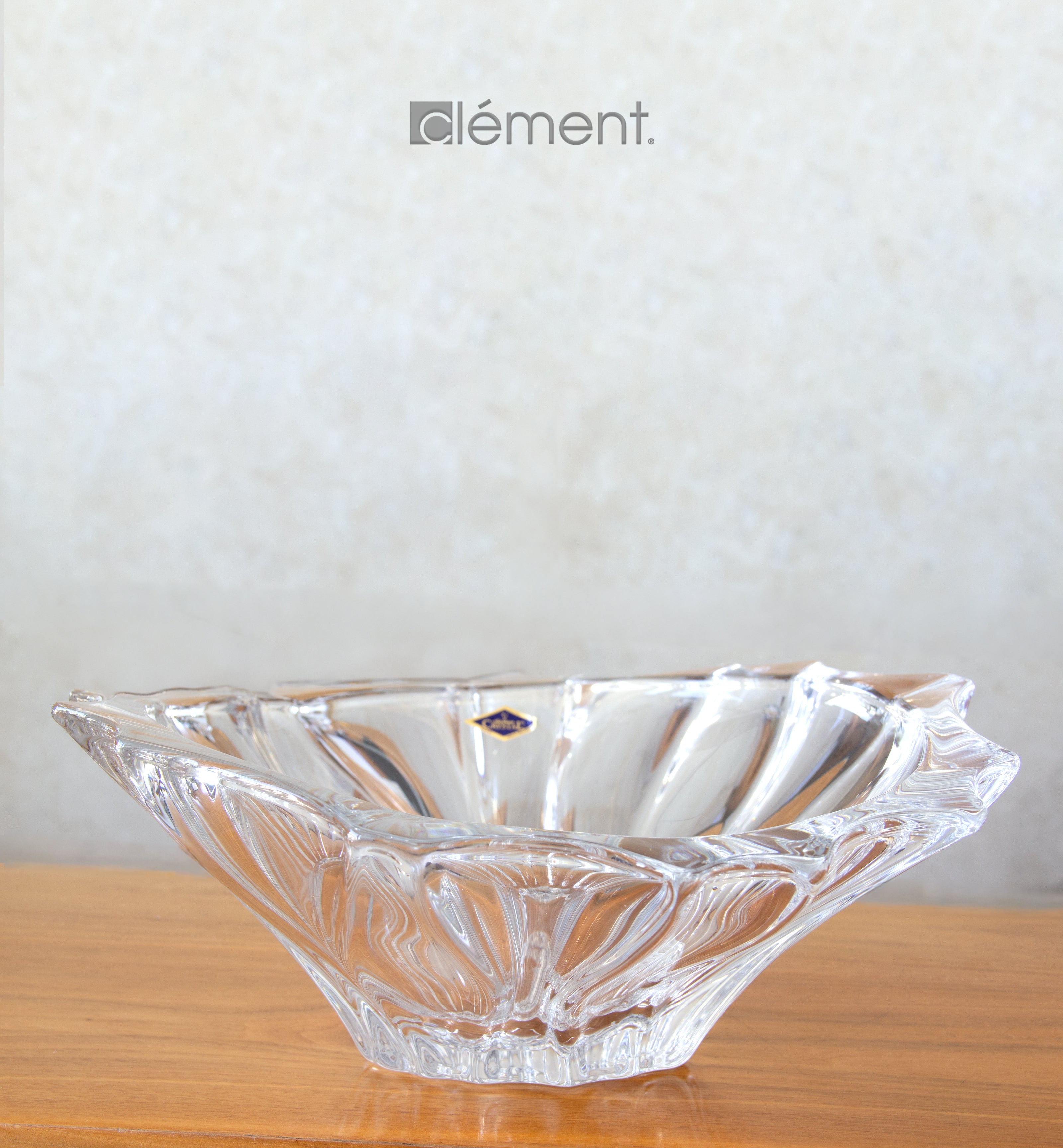 Bohemia Plantica Crystal Bowl