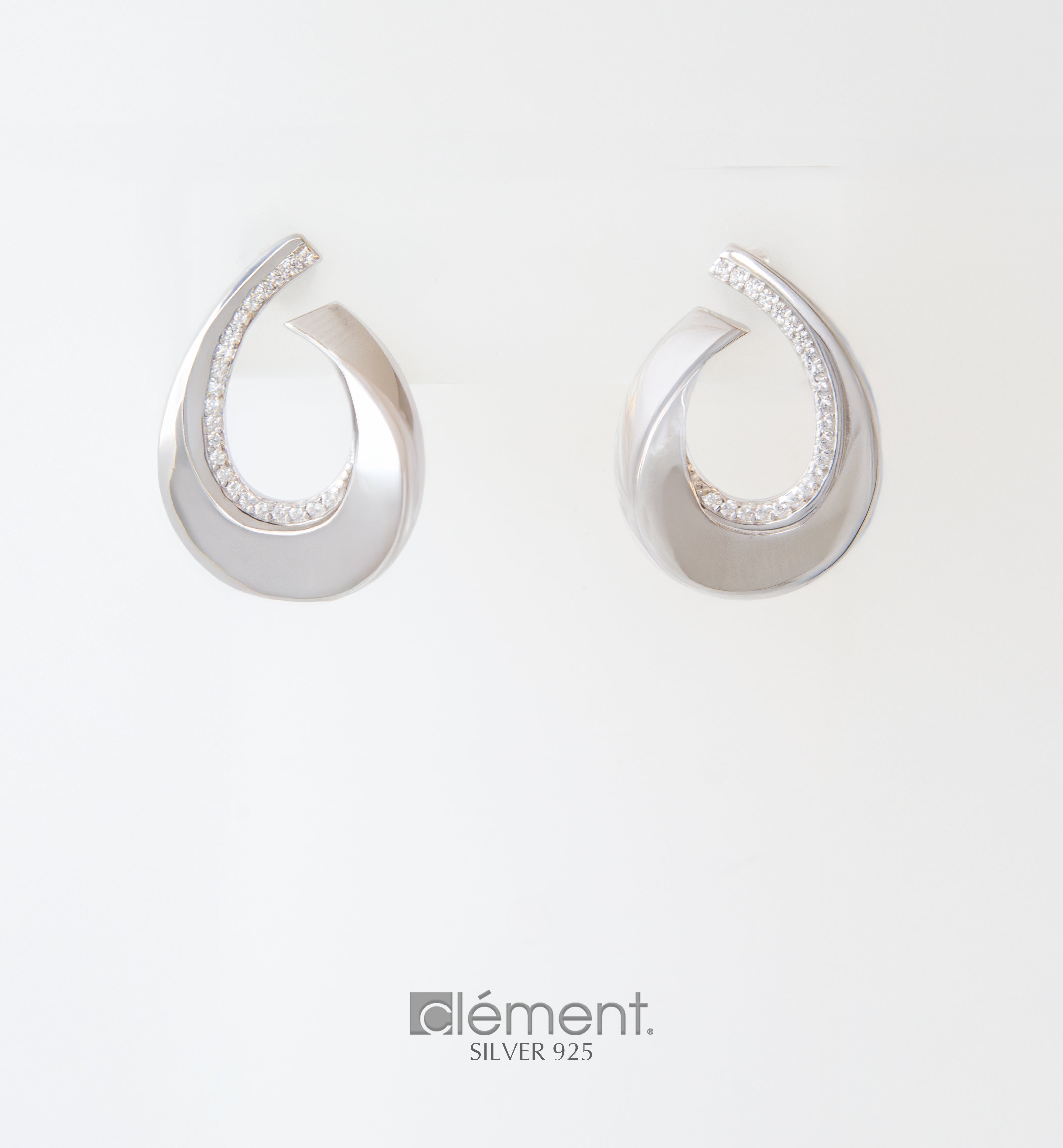 Silver 925 Drop Design Earrings
