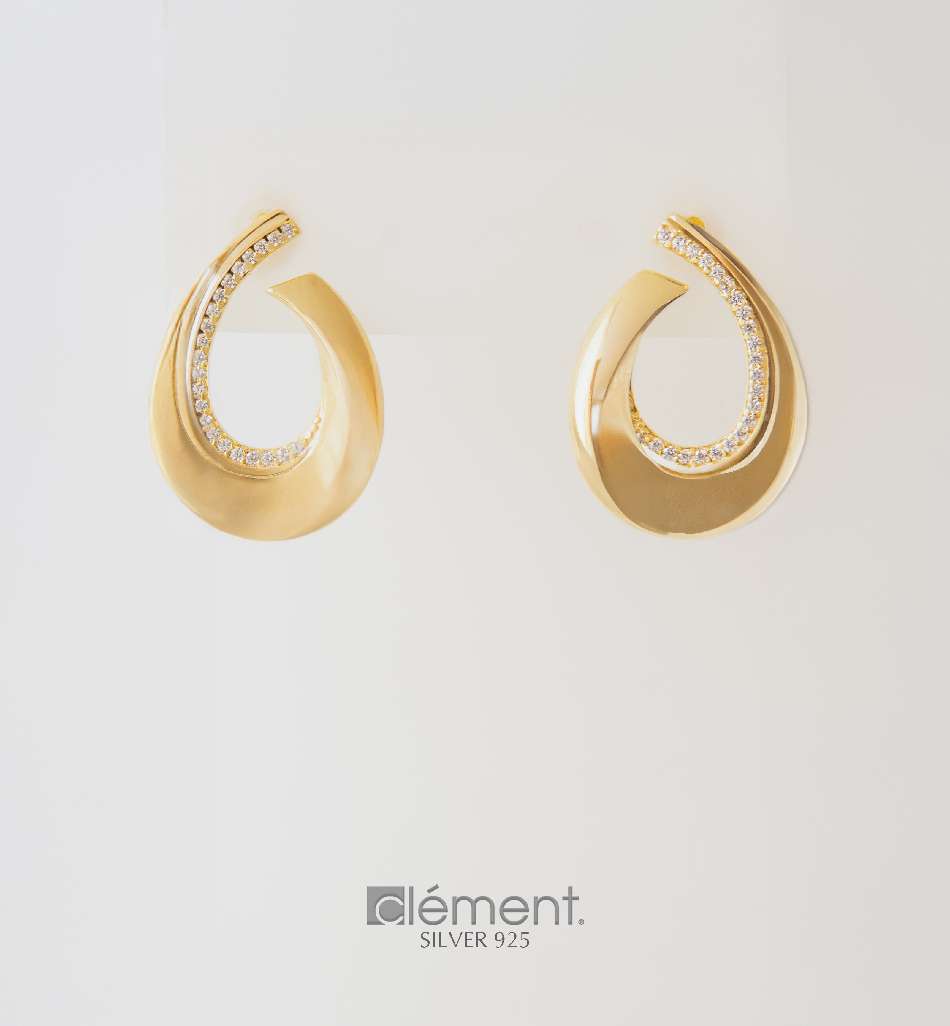 Silver 925 Drop Design Earrings
