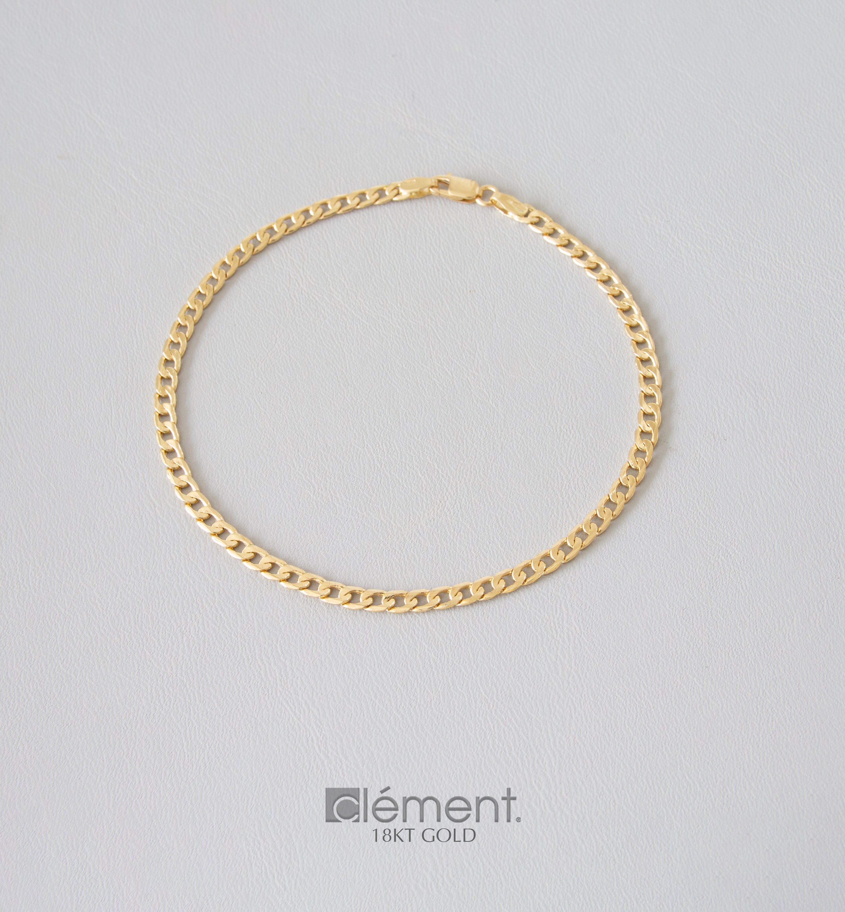 18ct Yellow Gold Cuban Link Bracelet