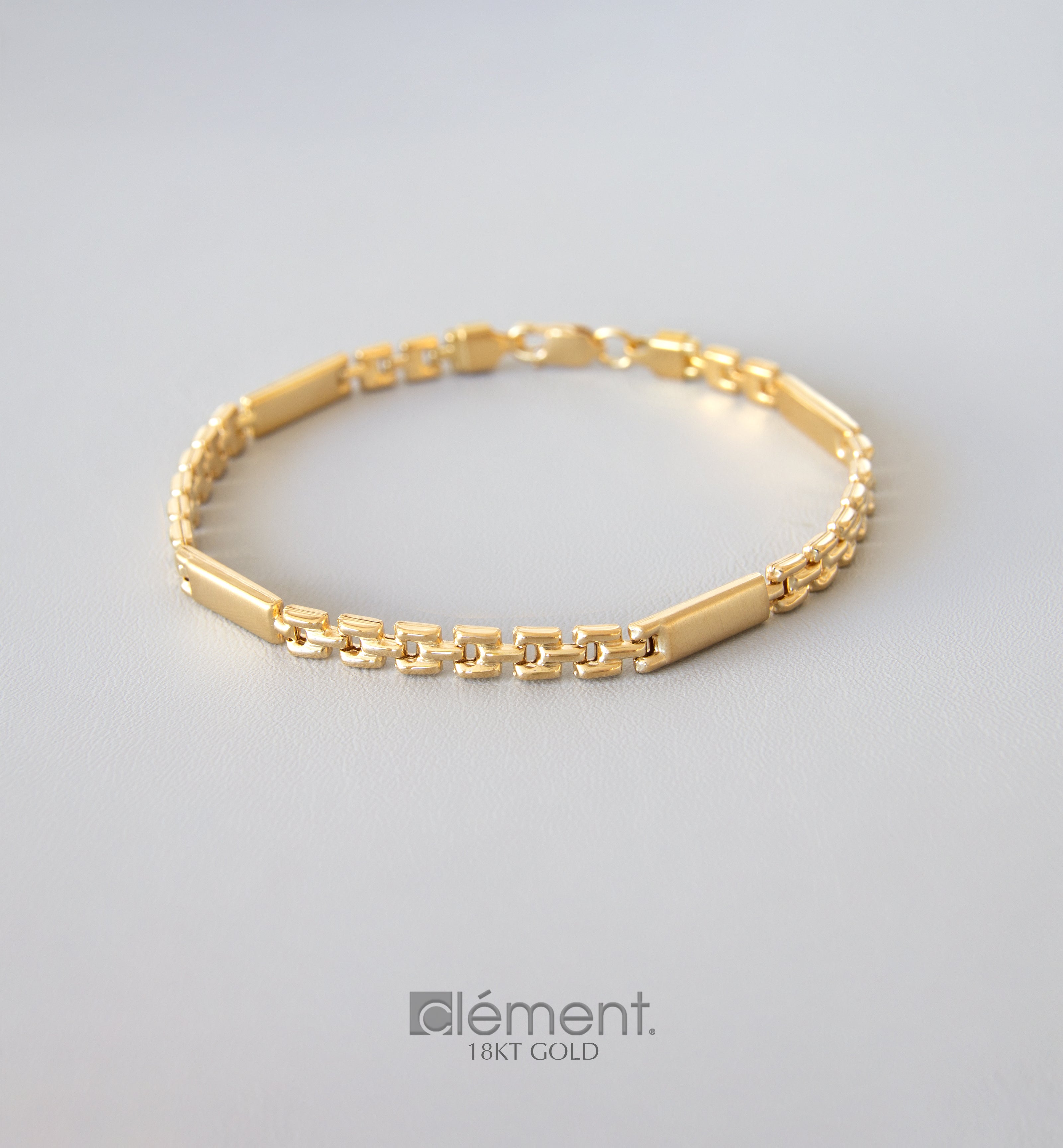 18ct Yellow Gold Design Bracelet