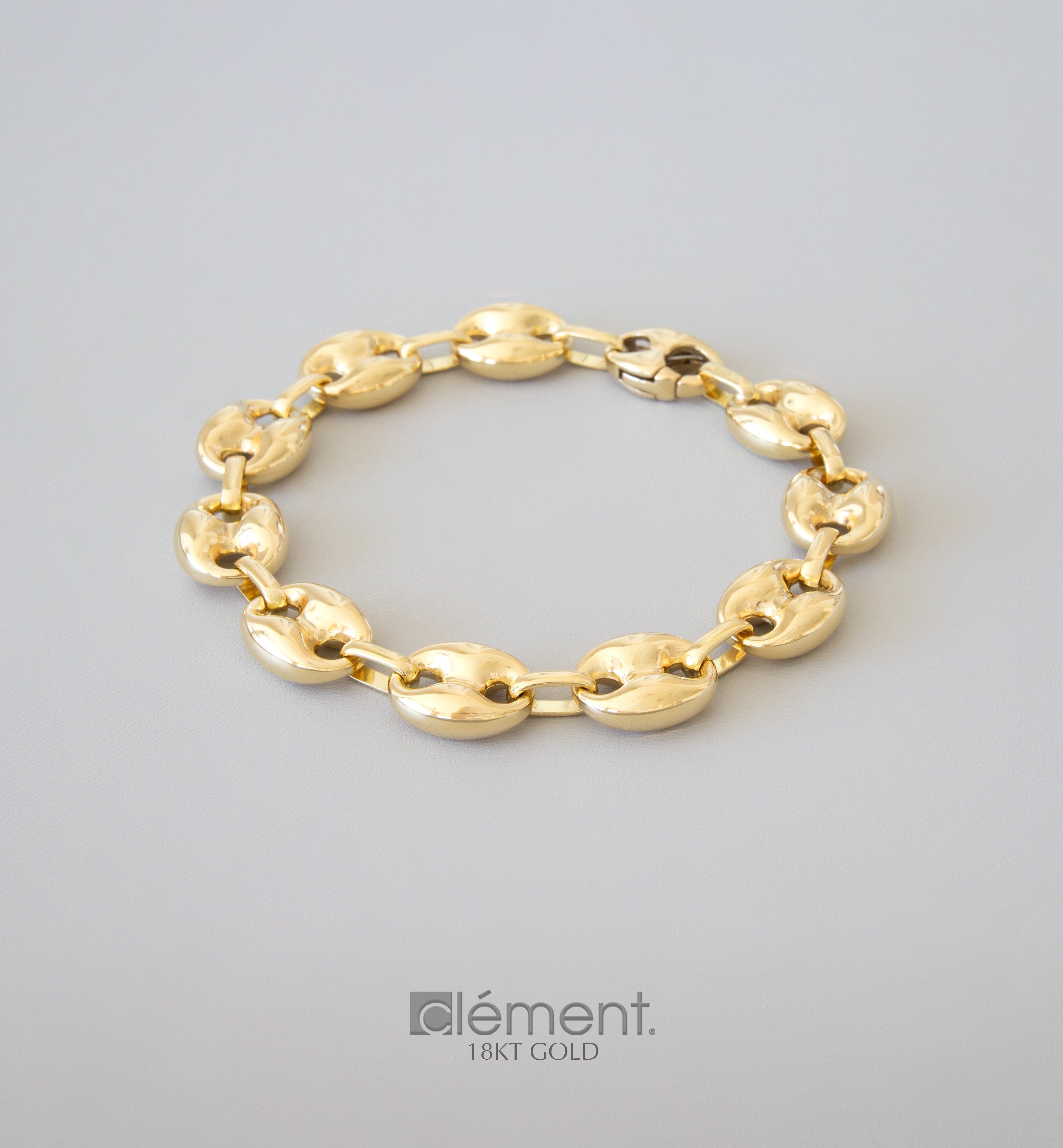 18ct Yellow Gold Mariner Bracelet