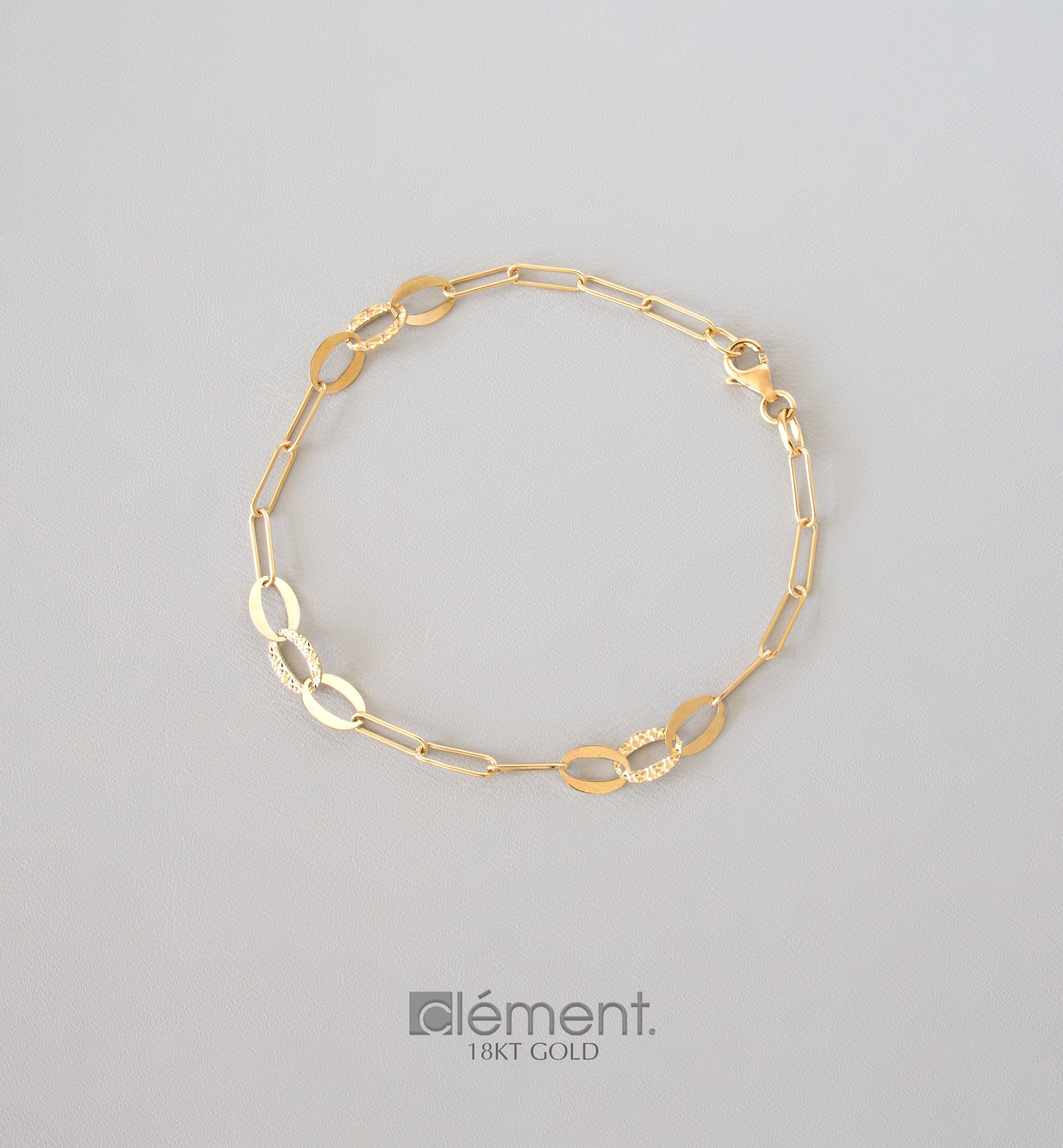 18ct Yellow Gold Design Bracelet