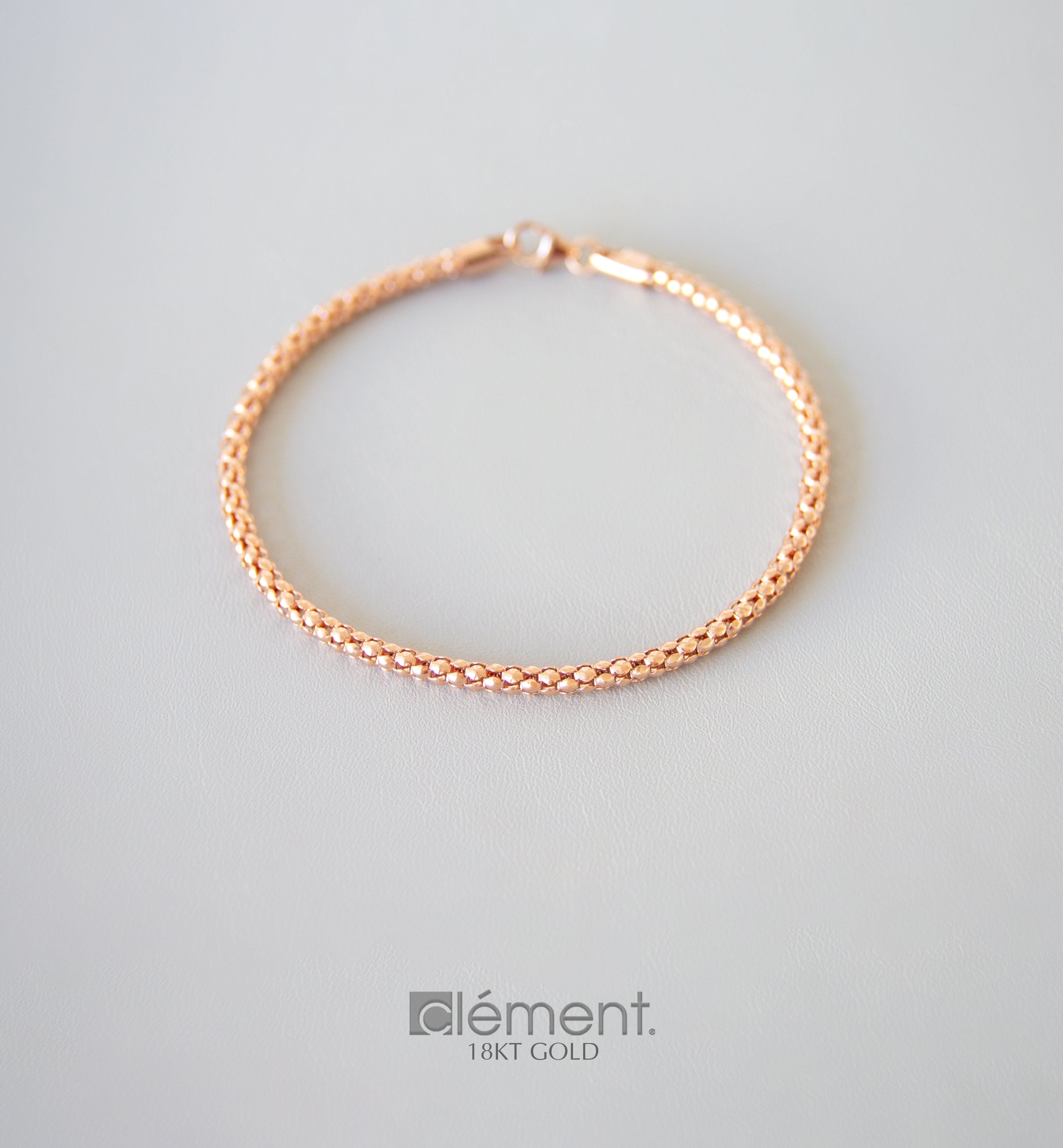 18ct Rose Gold Bracelet