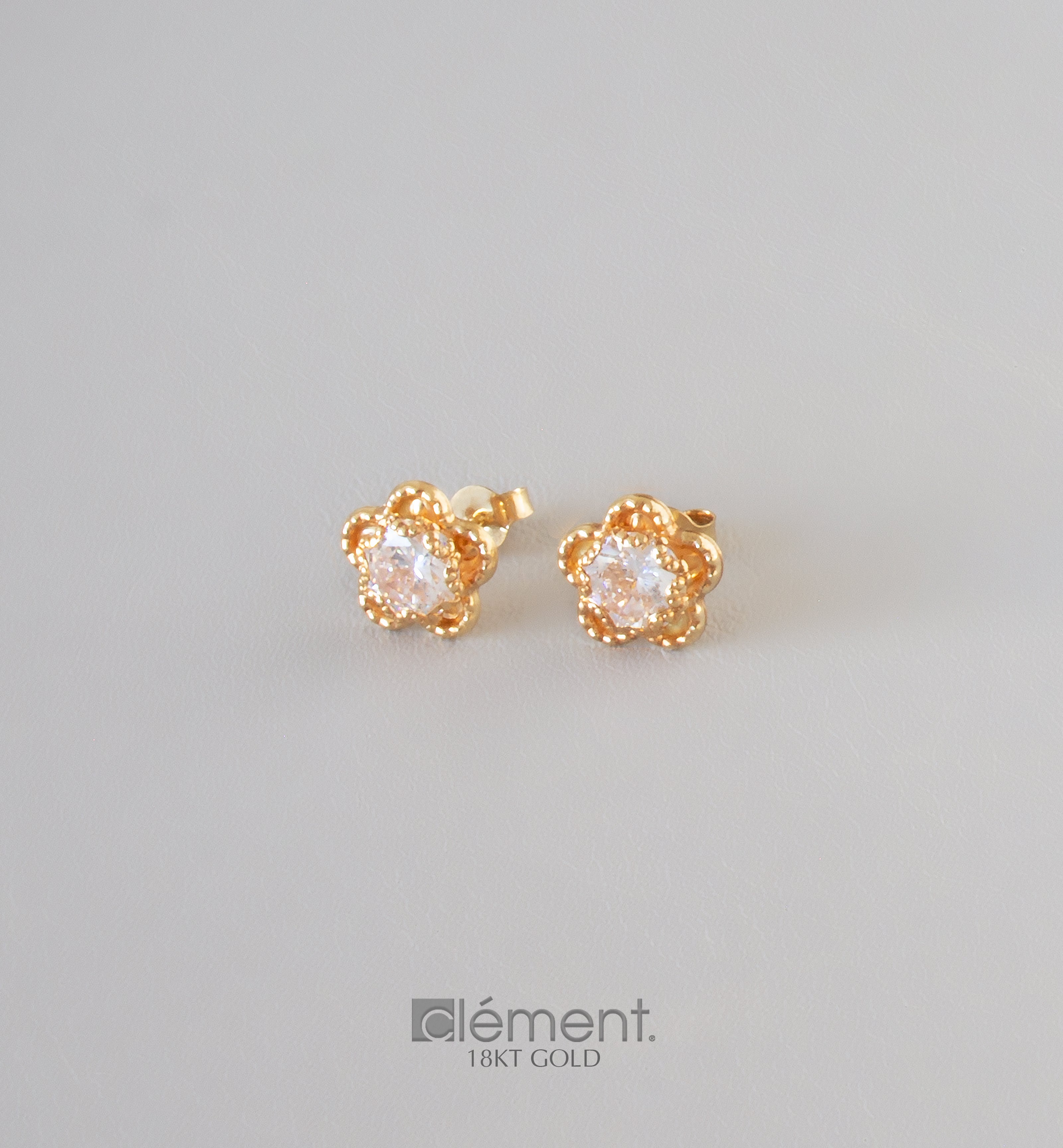 18ct yellow 2024 gold earrings