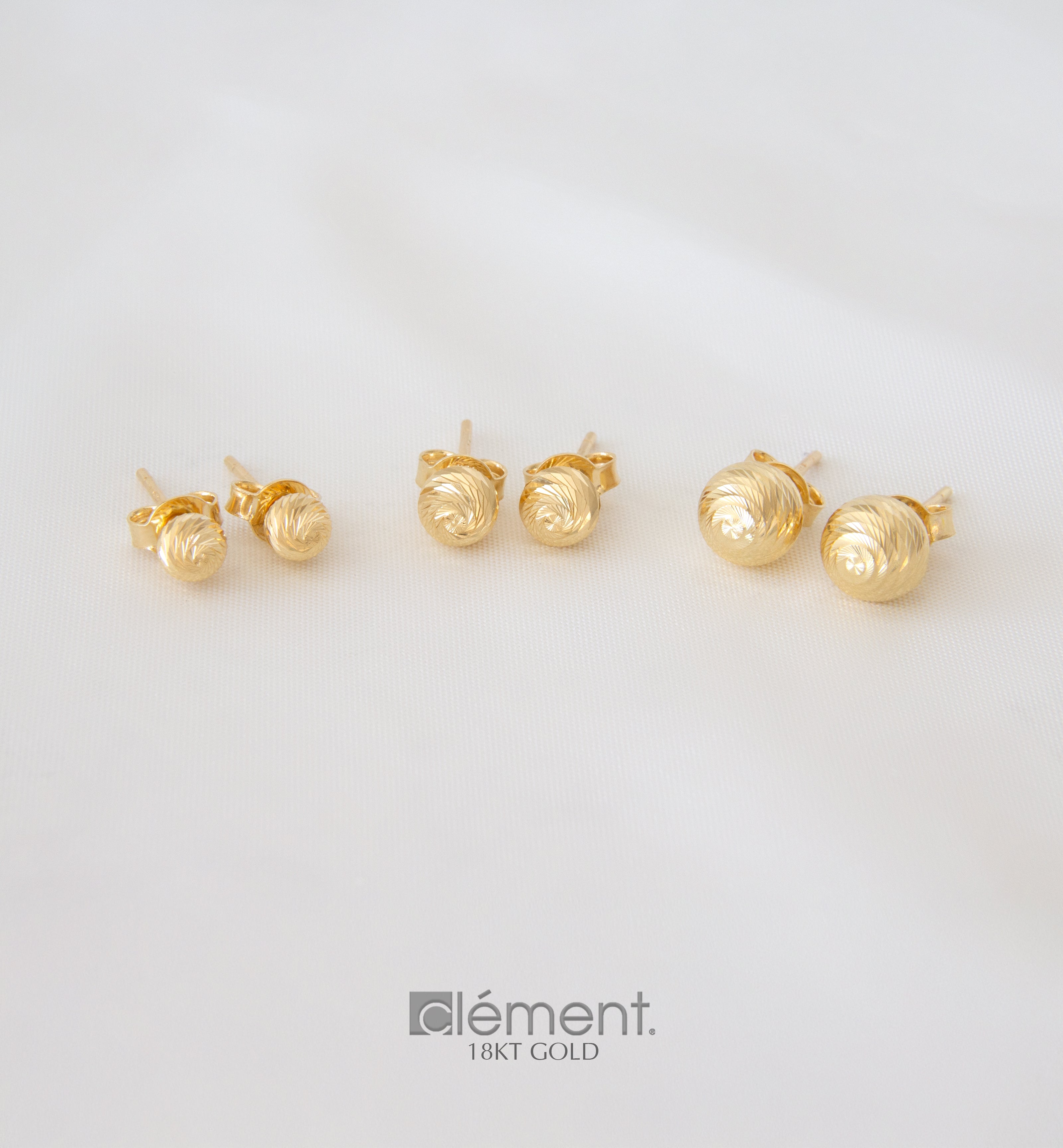 18ct Yellow Gold Earrings