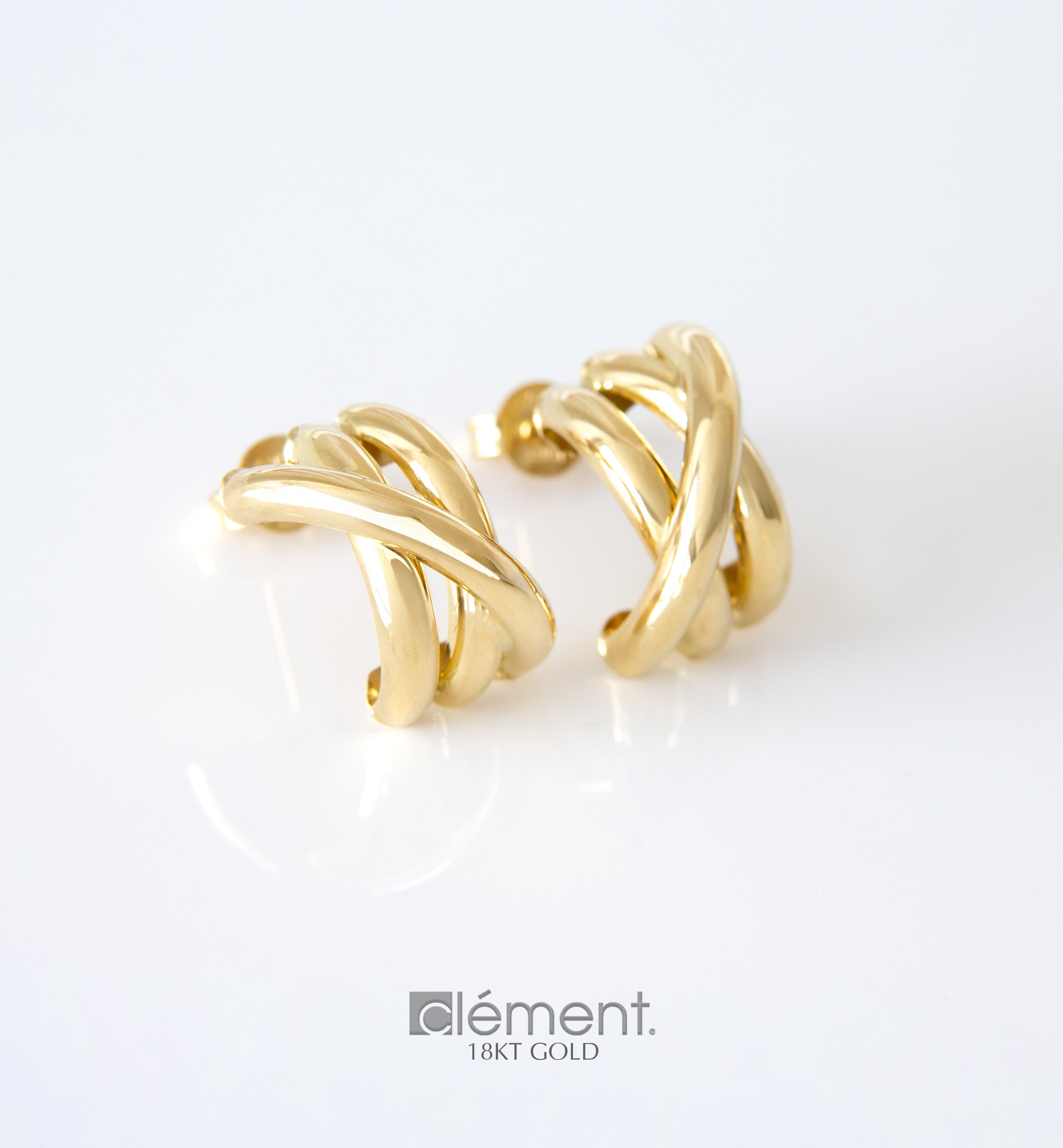 18ct Yellow Gold Earrings