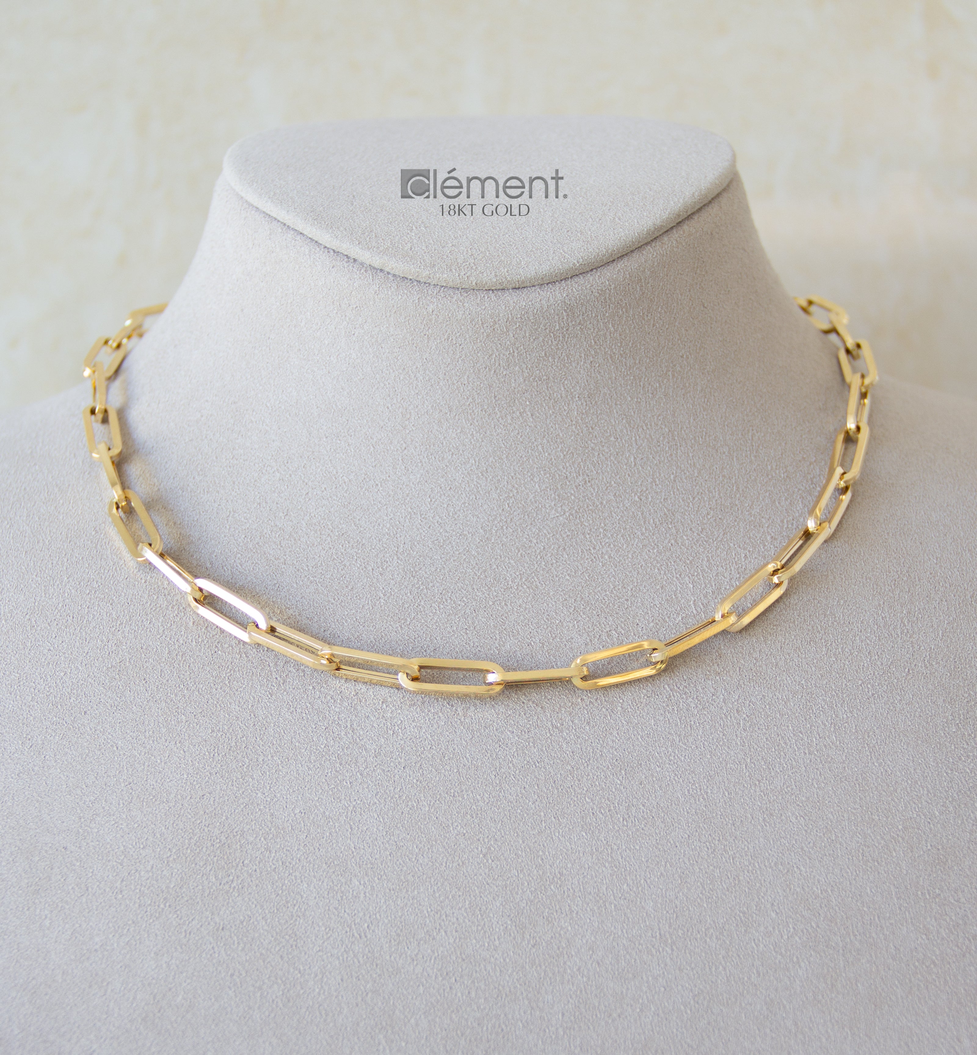 18ct Yellow Gold Links Necklace