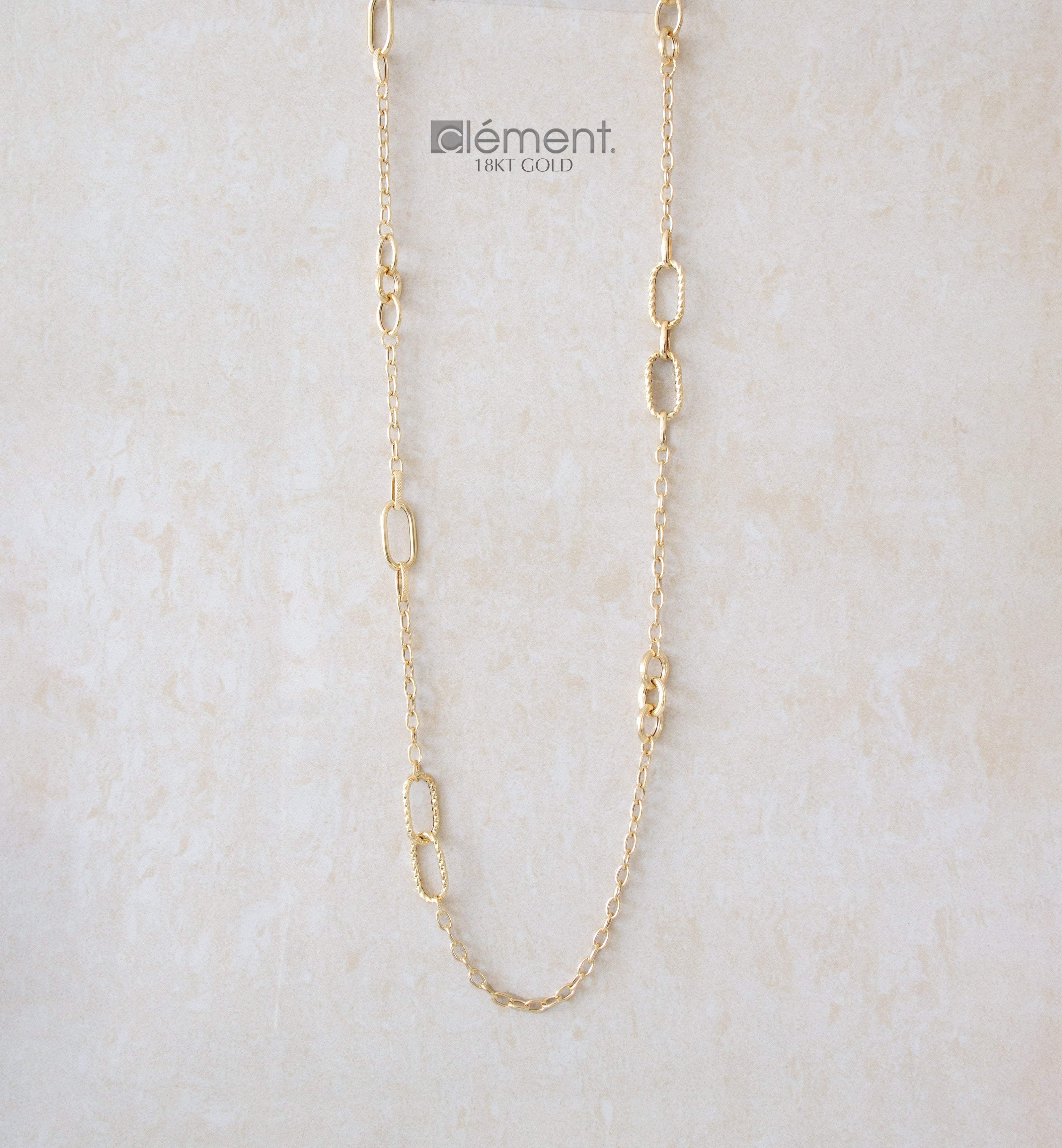 18ct Yellow Gold Long Necklace