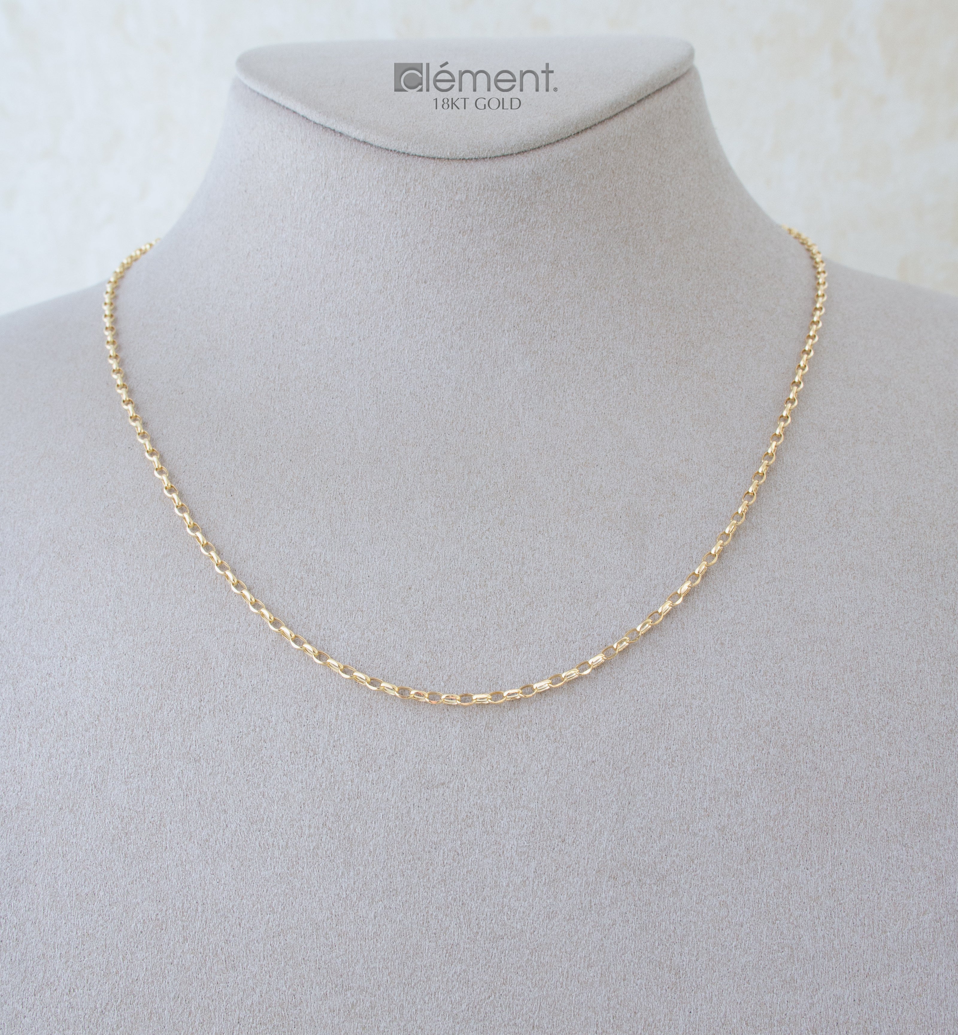 18ct Yellow Gold Chain Necklace