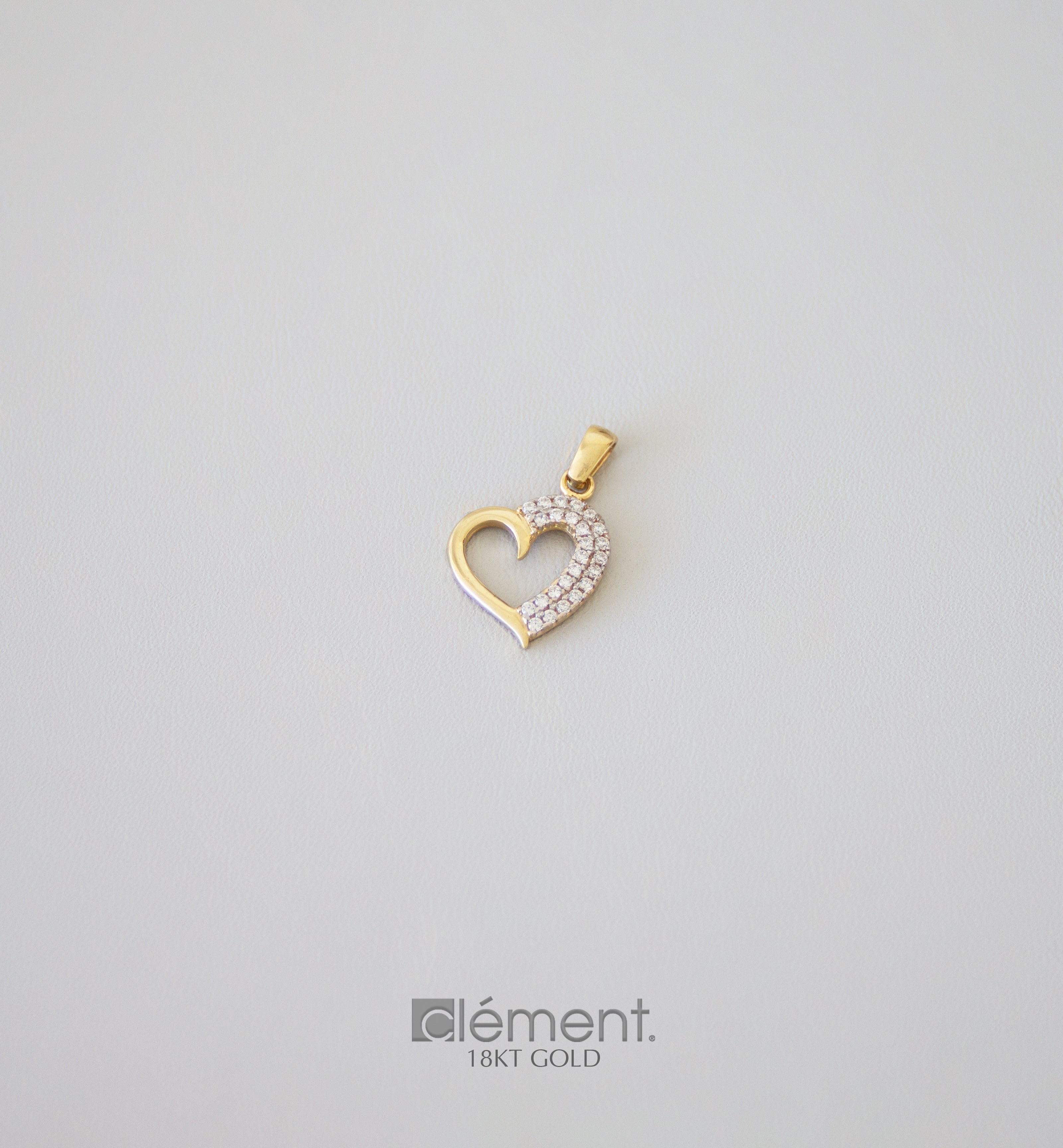 18ct Yellow Gold Heart Pendant