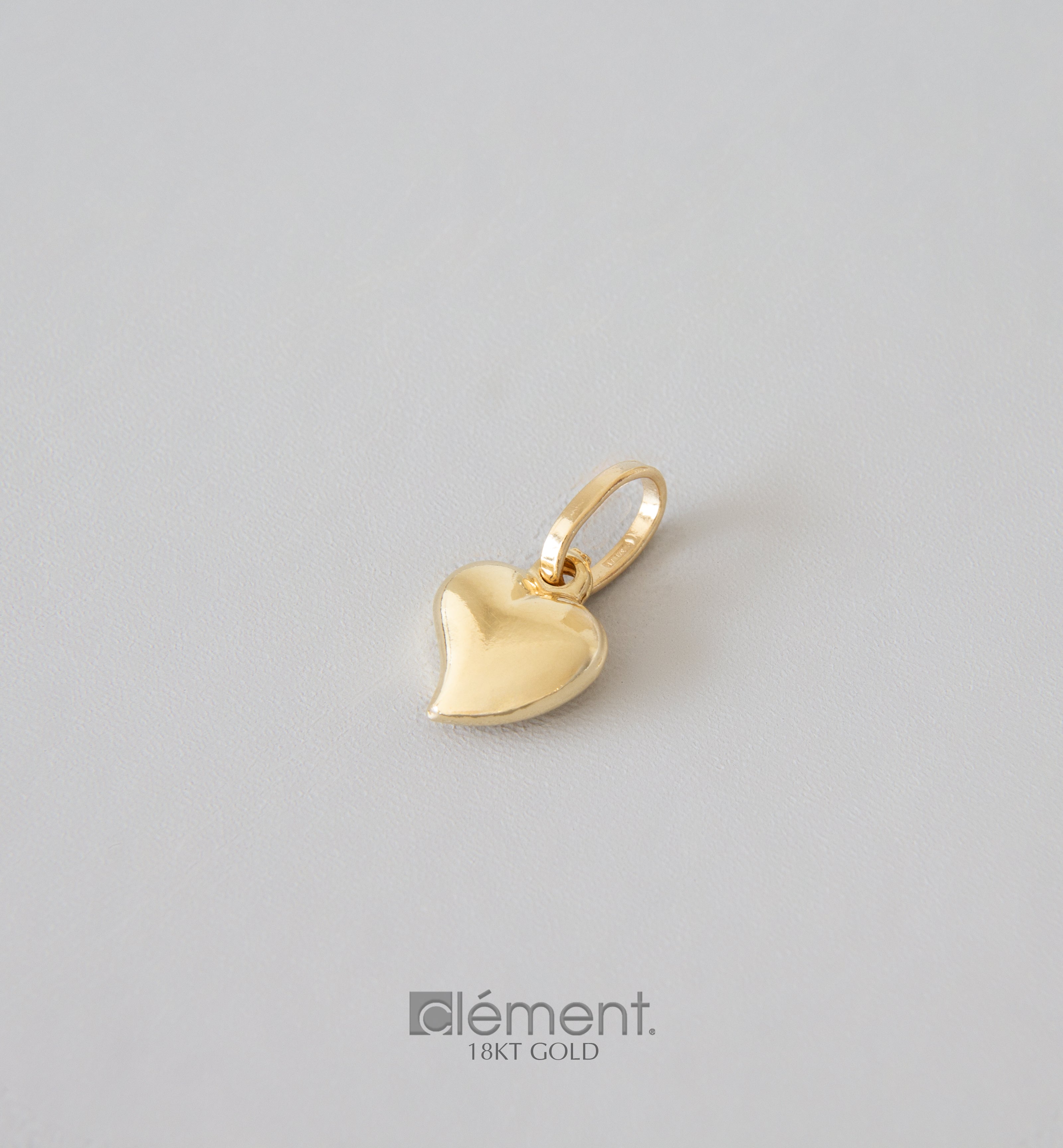 18ct Yellow Gold Heart Pendant