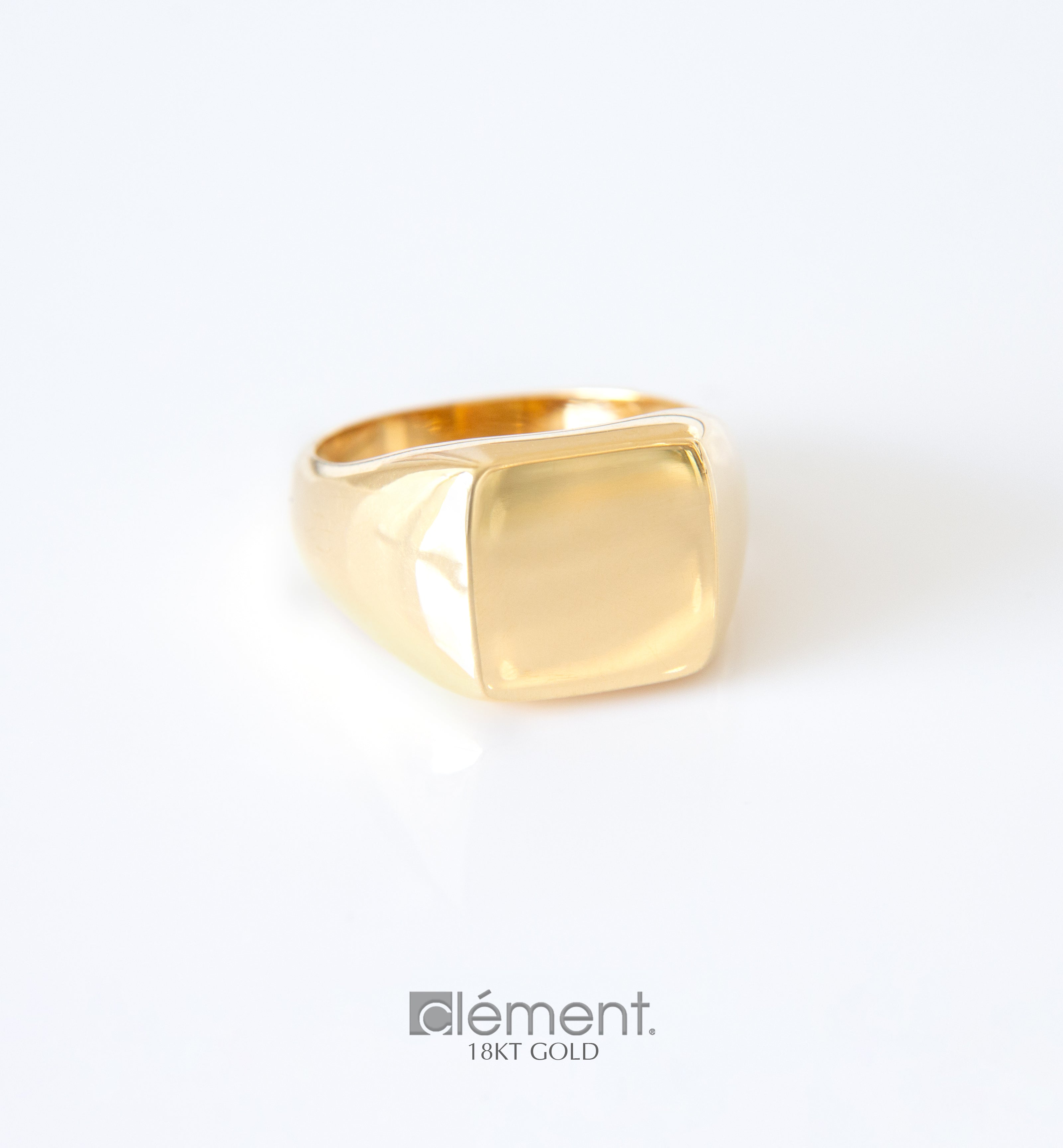 18ct Yellow Gold Signet Ring