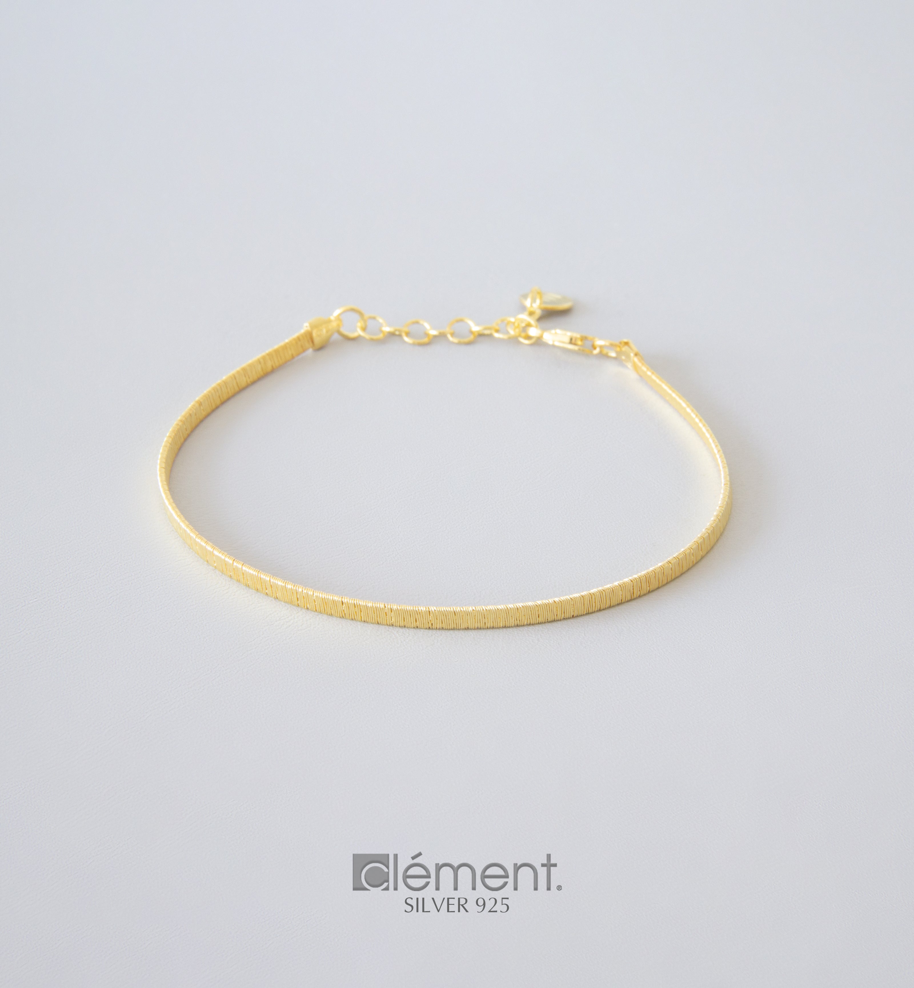 Silver 925 Flat Bracelet