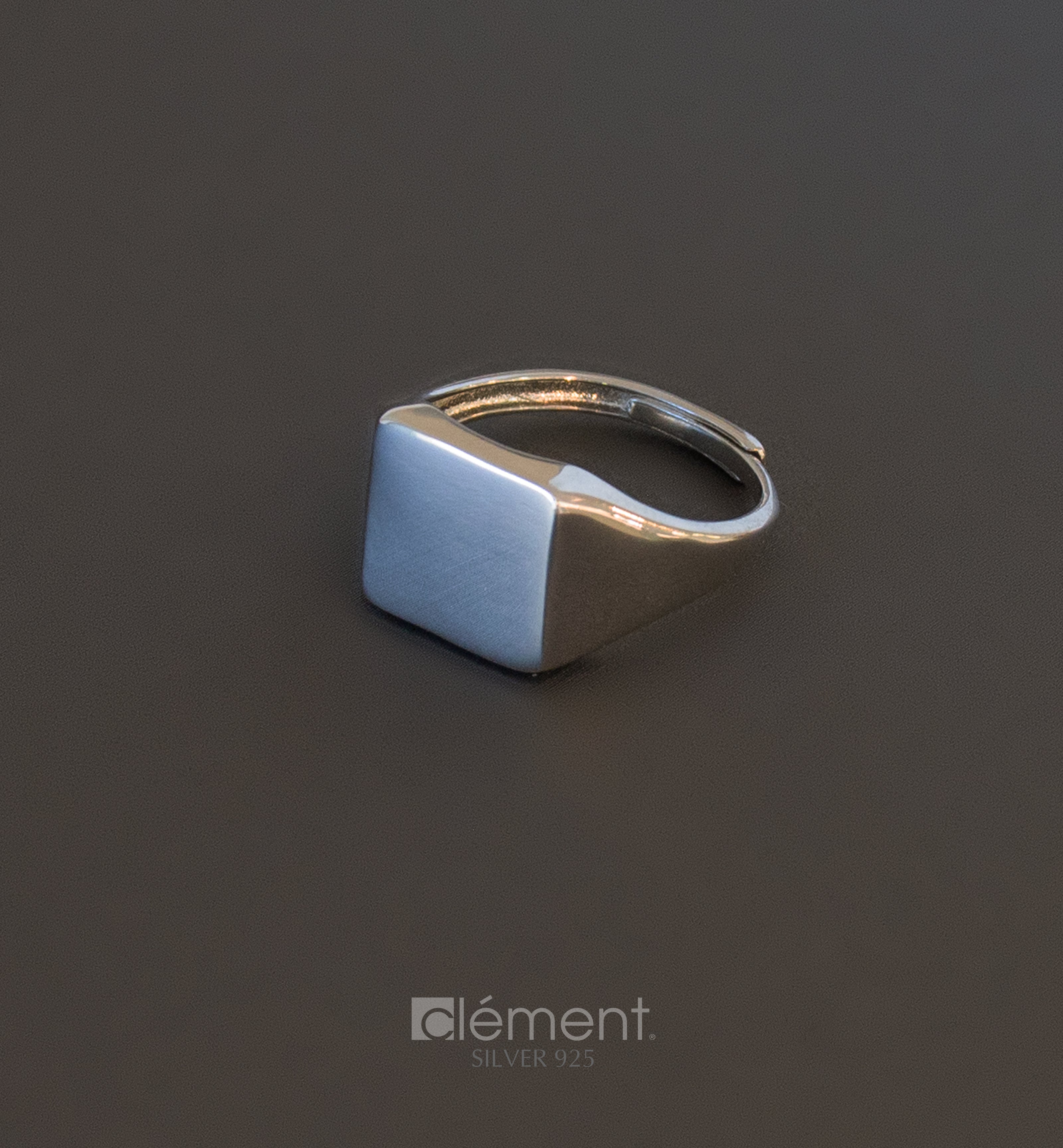 Silver 925 Engraveable Signet Ring