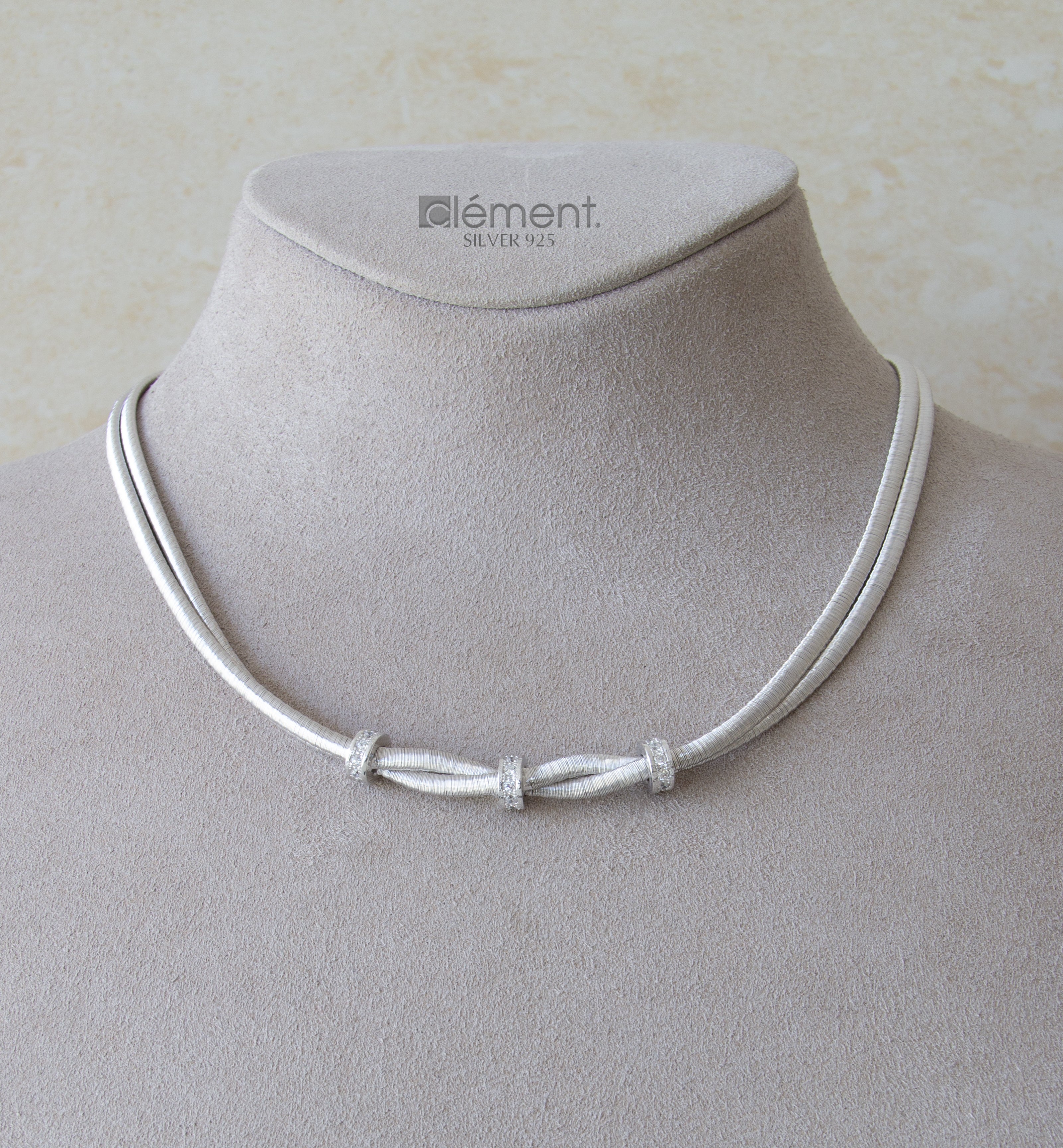 Silver 925 Double Necklace