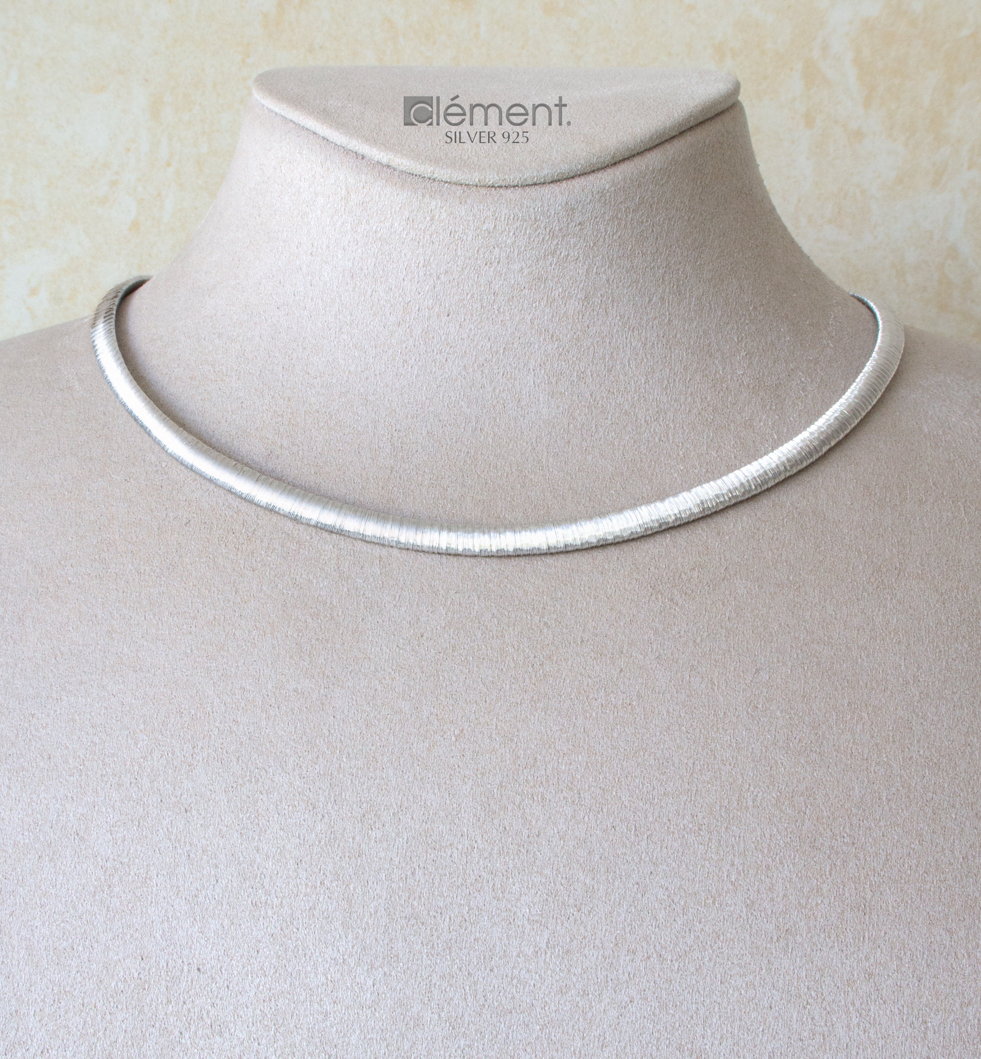 Silver 925 Flat Necklace