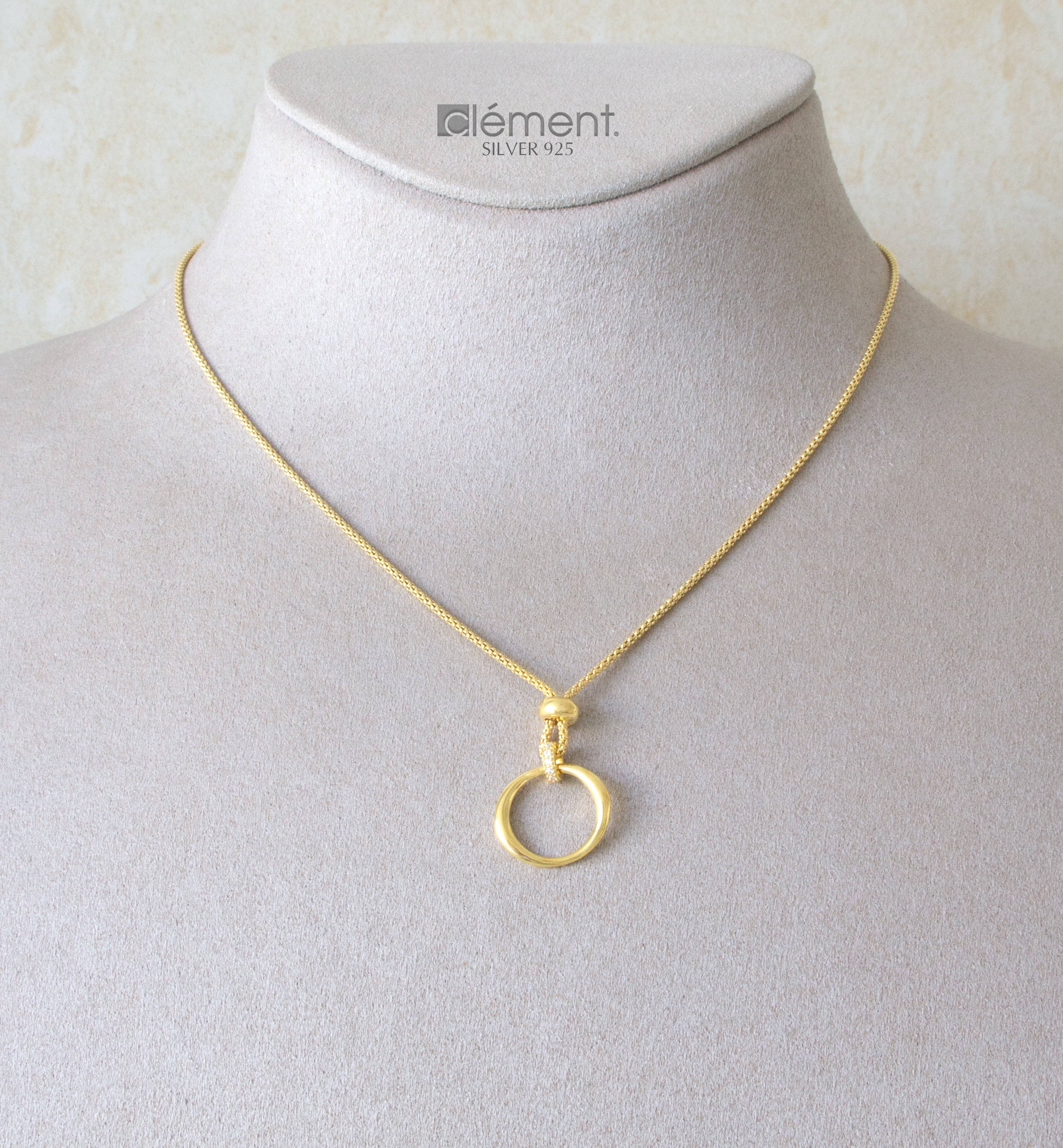 Silver 925 Circle Necklace