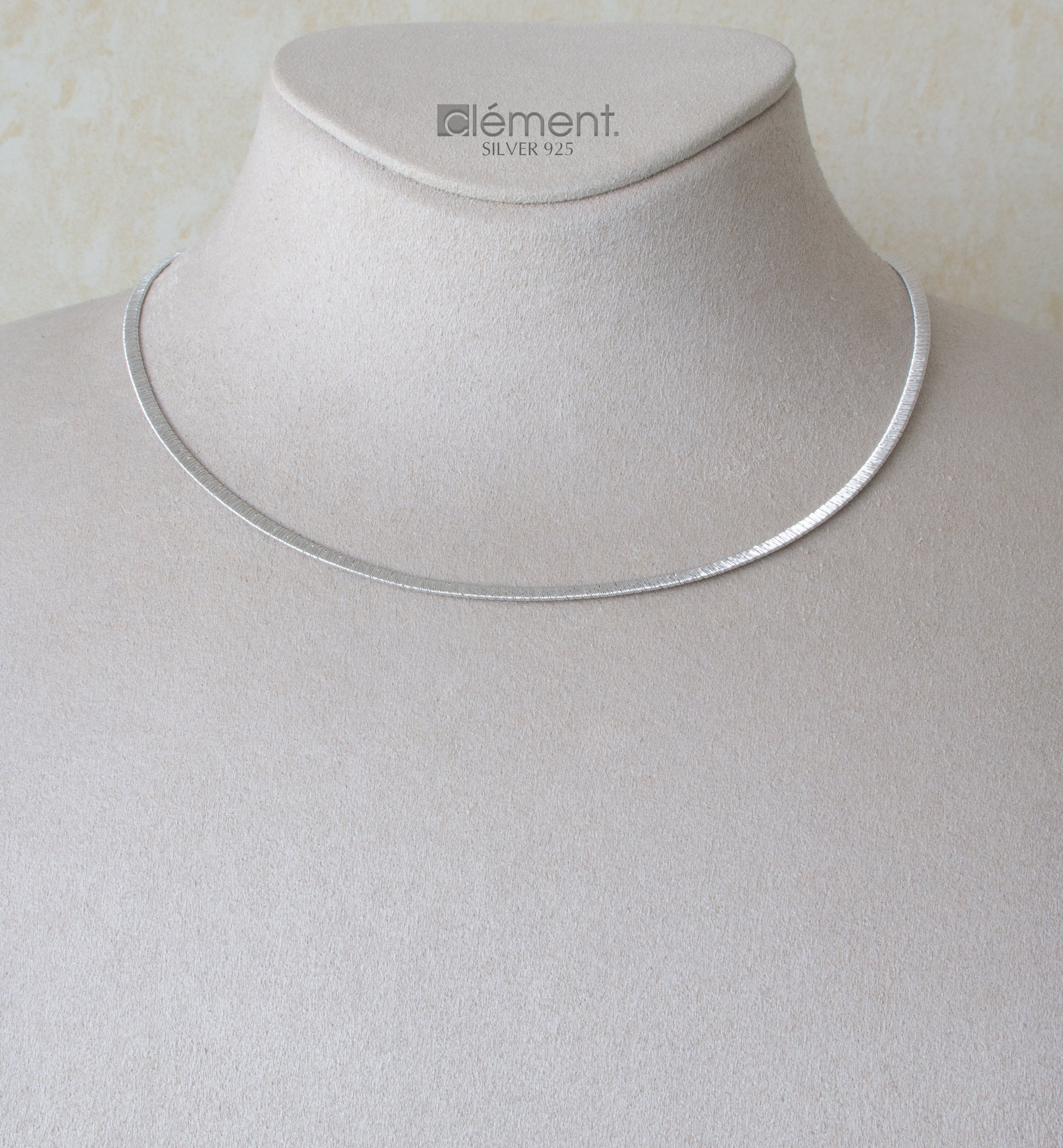 Silver 925 Flat Necklace