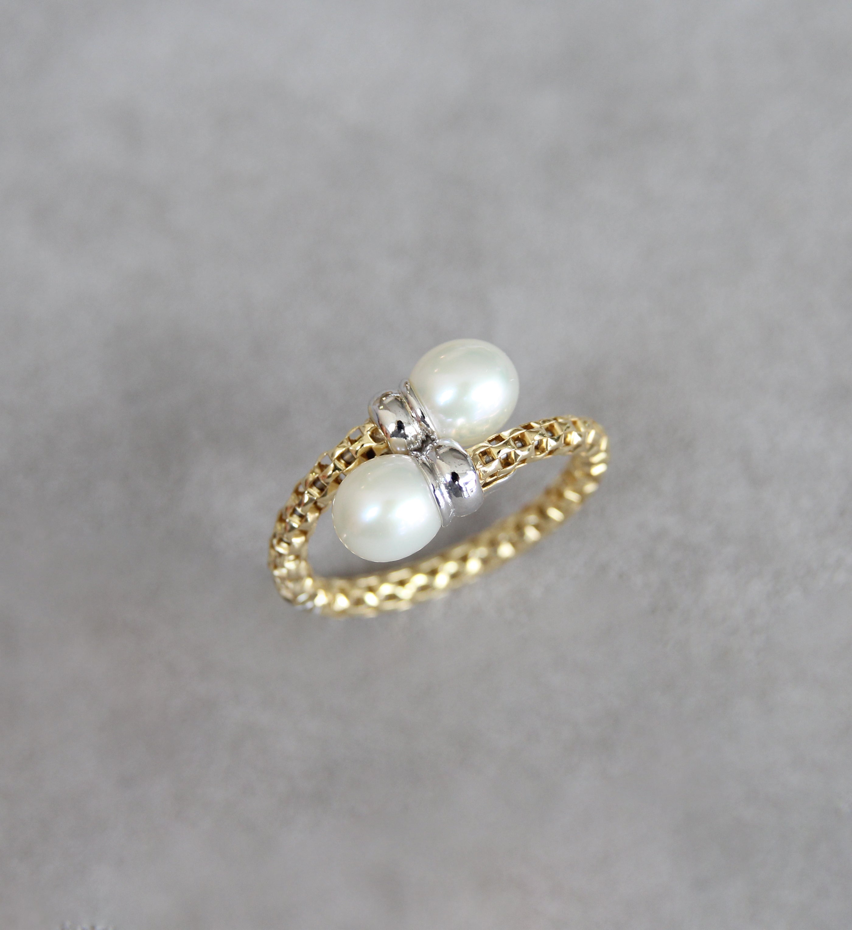 Silver 925 Ring With Cultured Pearl