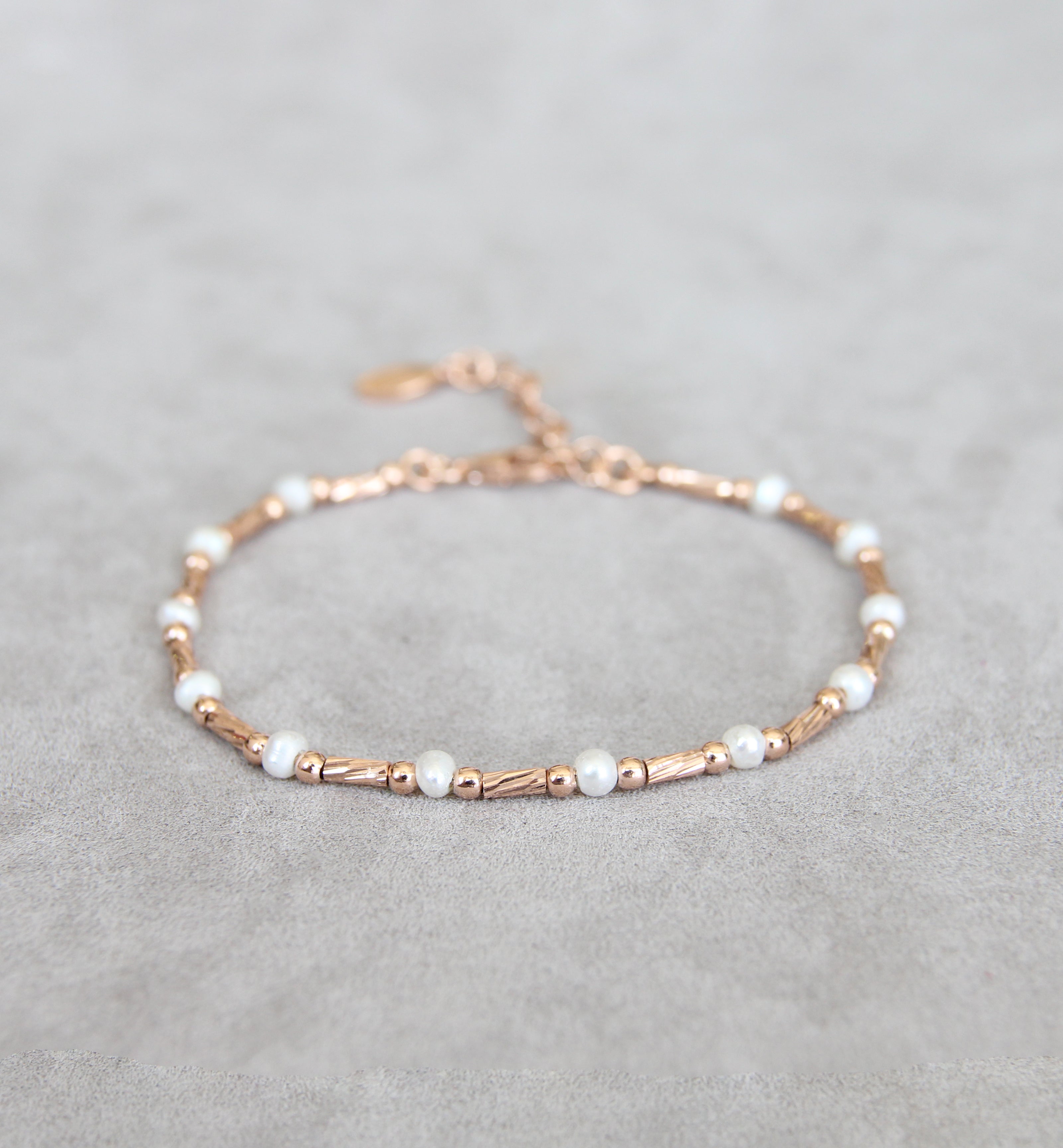 Silver 925 Bracelet with Cultured Pearls