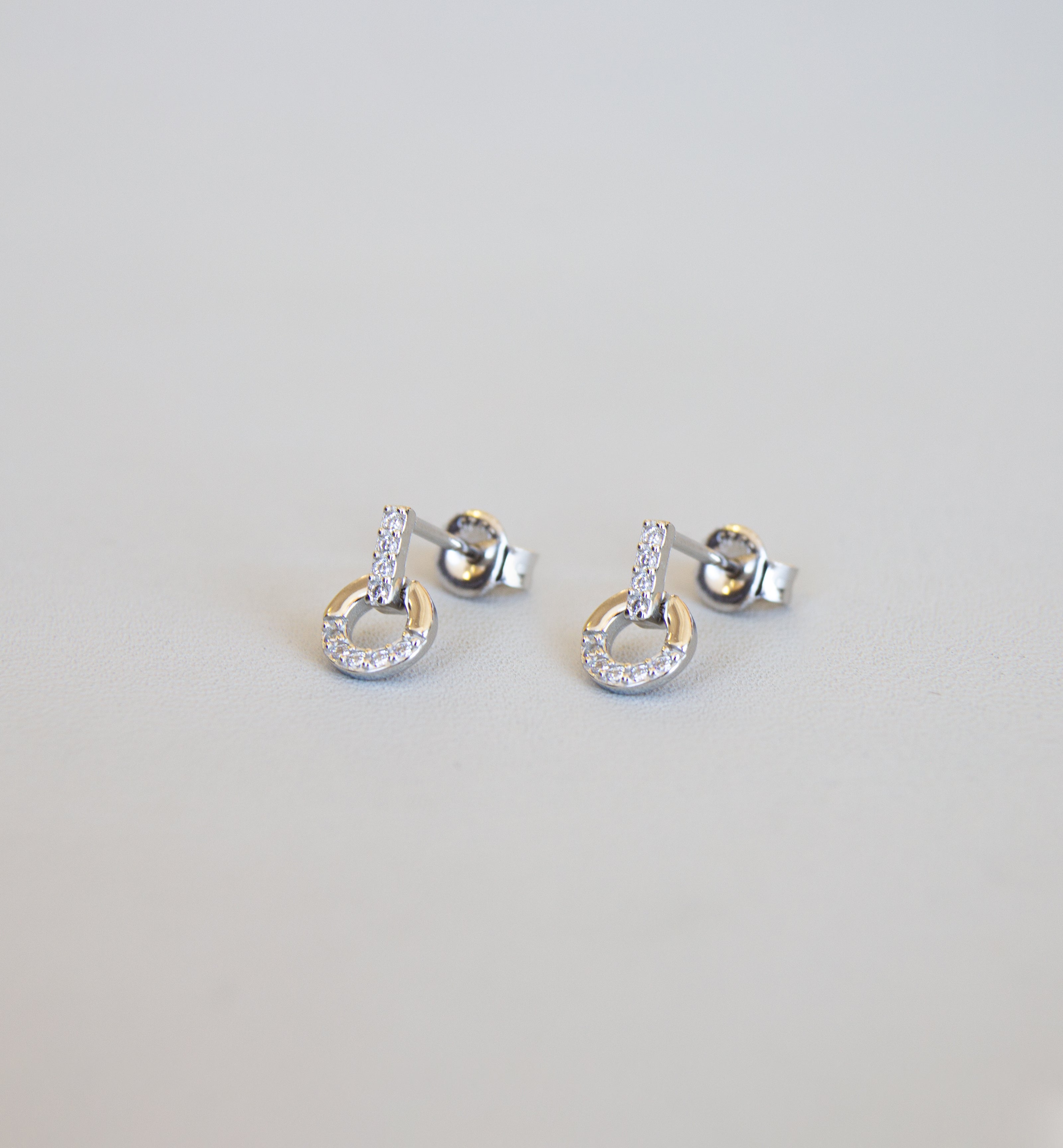 Silver 925 Circle Earrings